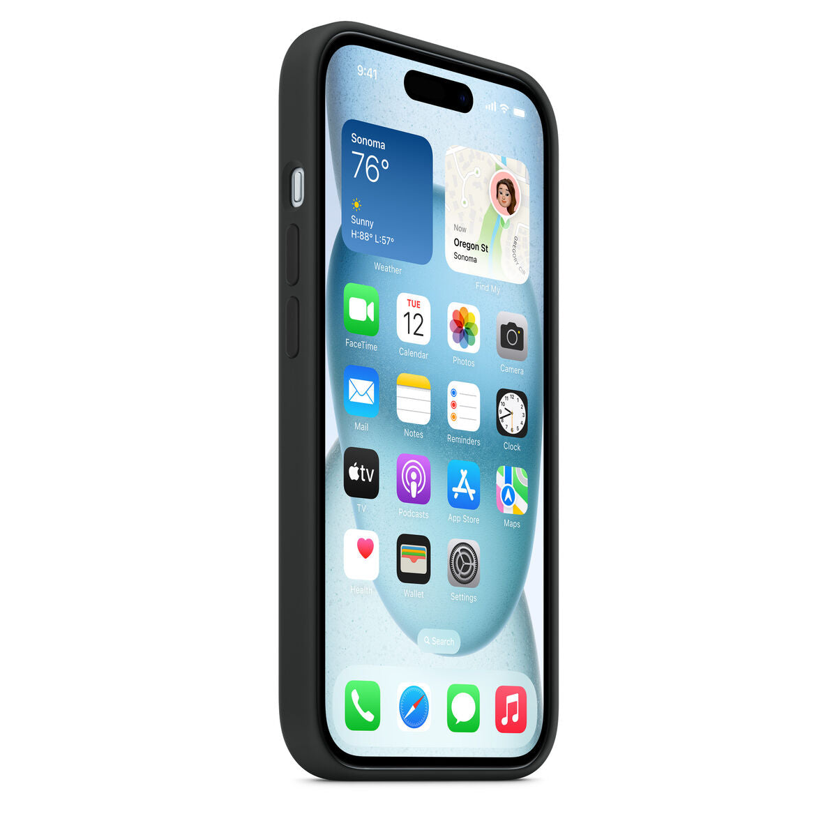 Mobile cover Apple Black Apple iPhone 15