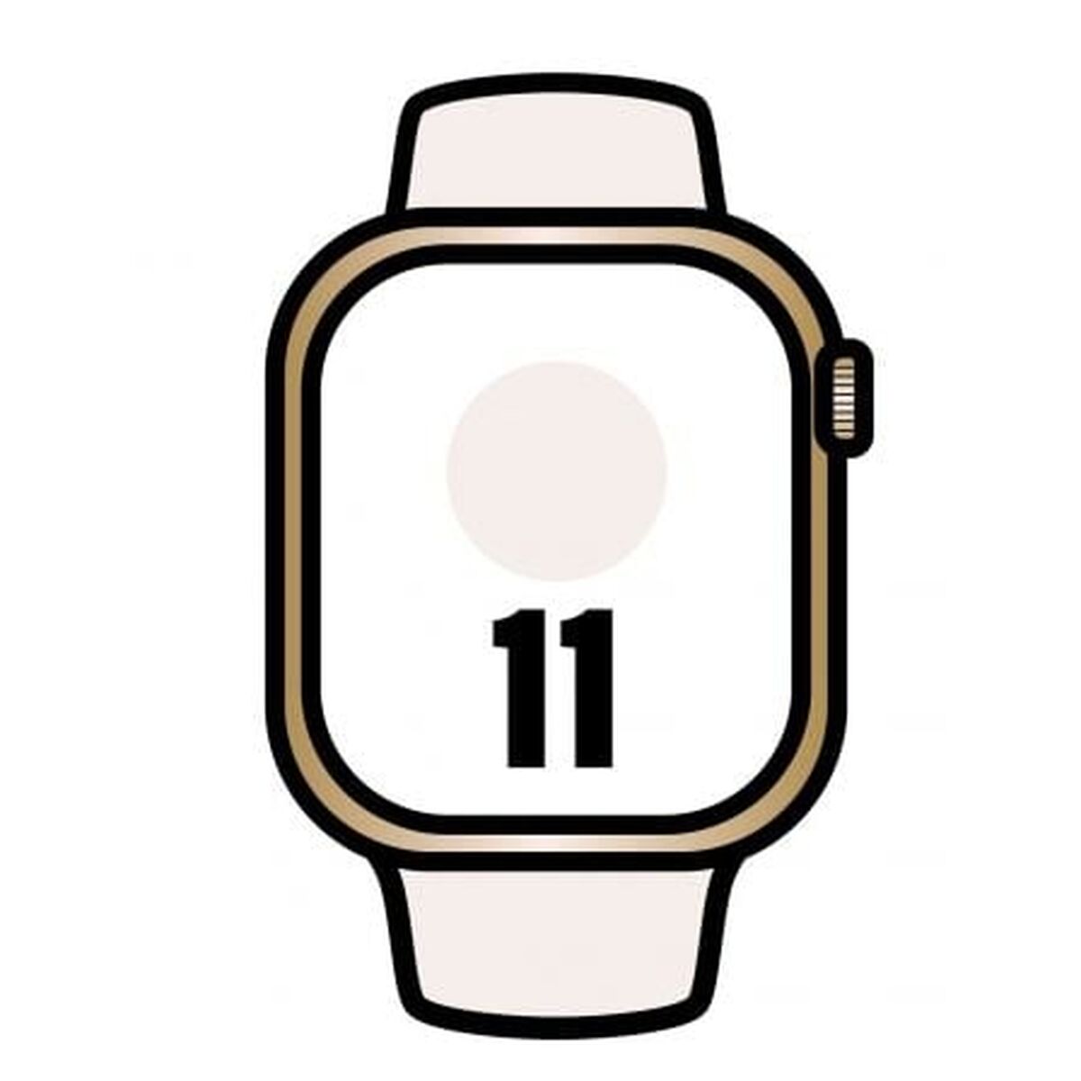 Smartwatch Apple MF8W4QL/A Pink Titanium