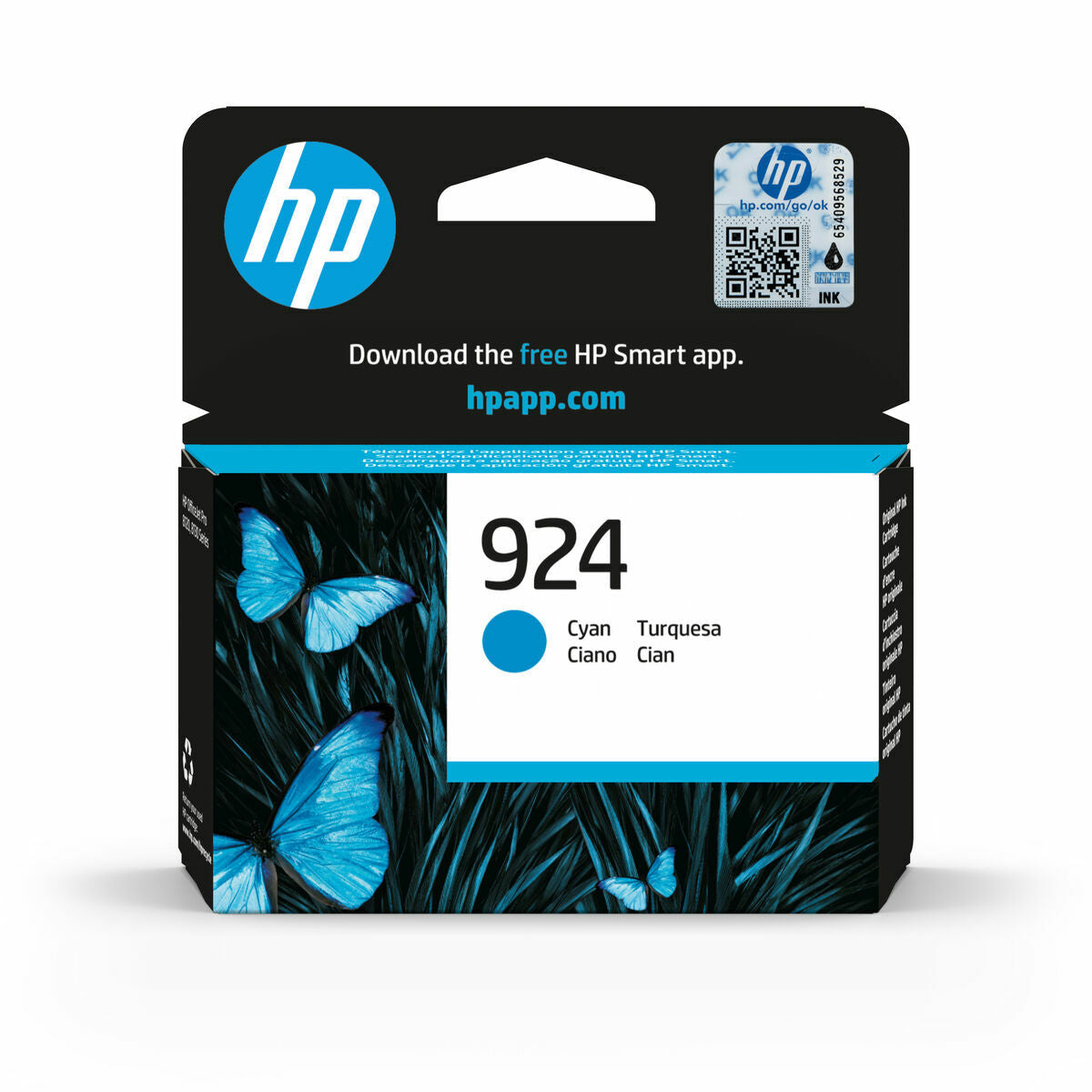 Original Toner HP 4K0U3NE Cyan