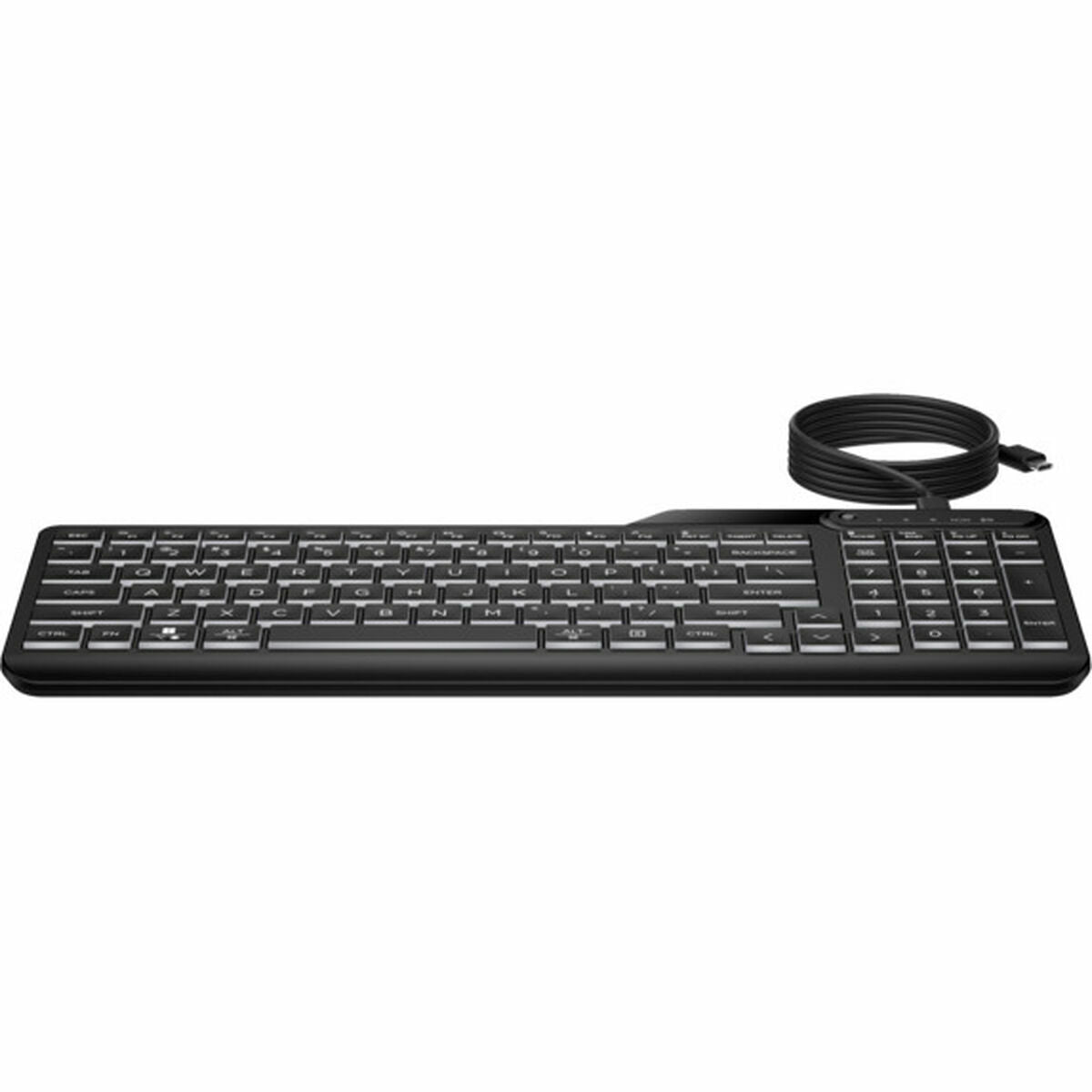 Keyboard and Mouse HP 7N7C1AA Black Qwerty US Spanish Qwerty