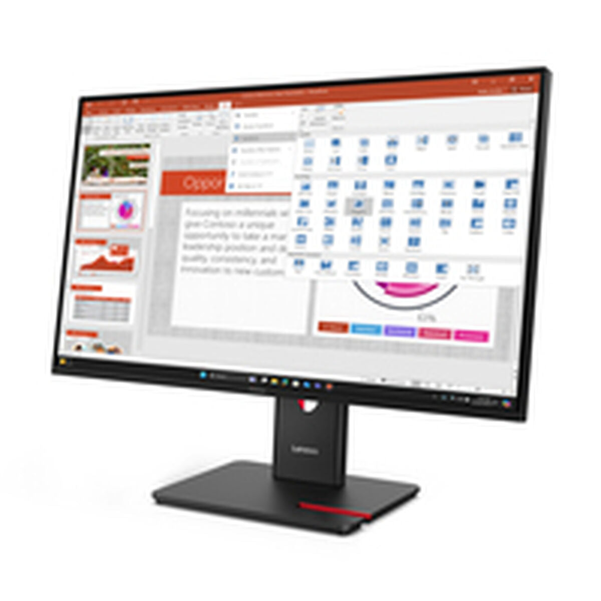 Gaming Monitor Lenovo 64A5MAT6EU 27" Full HD LCD