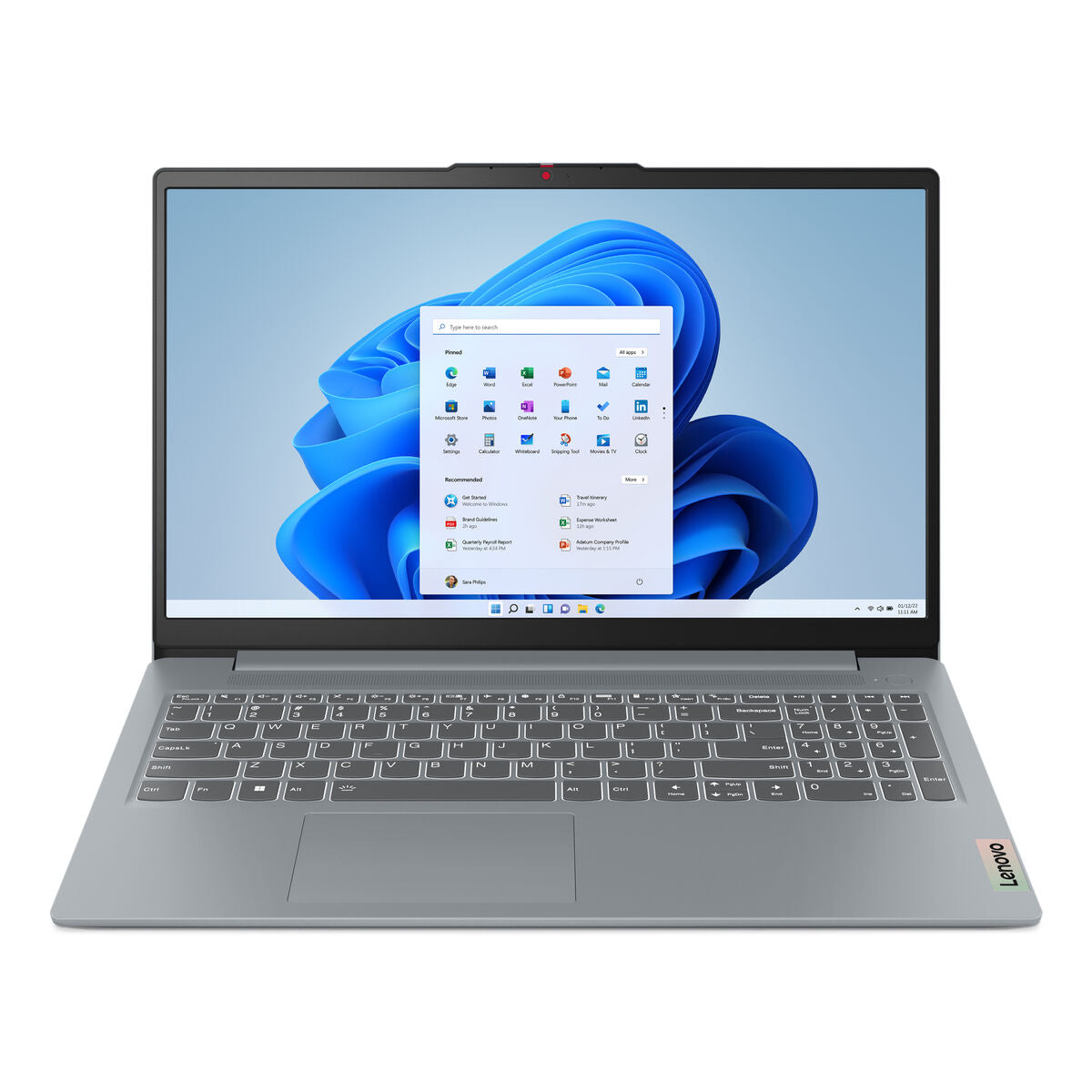 Laptop Lenovo 15,6" AMD Ryzen 5 7520U 16 GB RAM 512 GB SSD