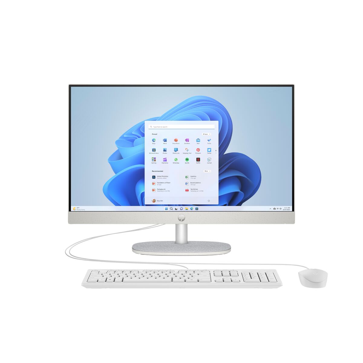 All in One HP CR00127ND 23,8" Intel Core i5-1335U 16 GB RAM 512 GB SSD Spanish Qwerty