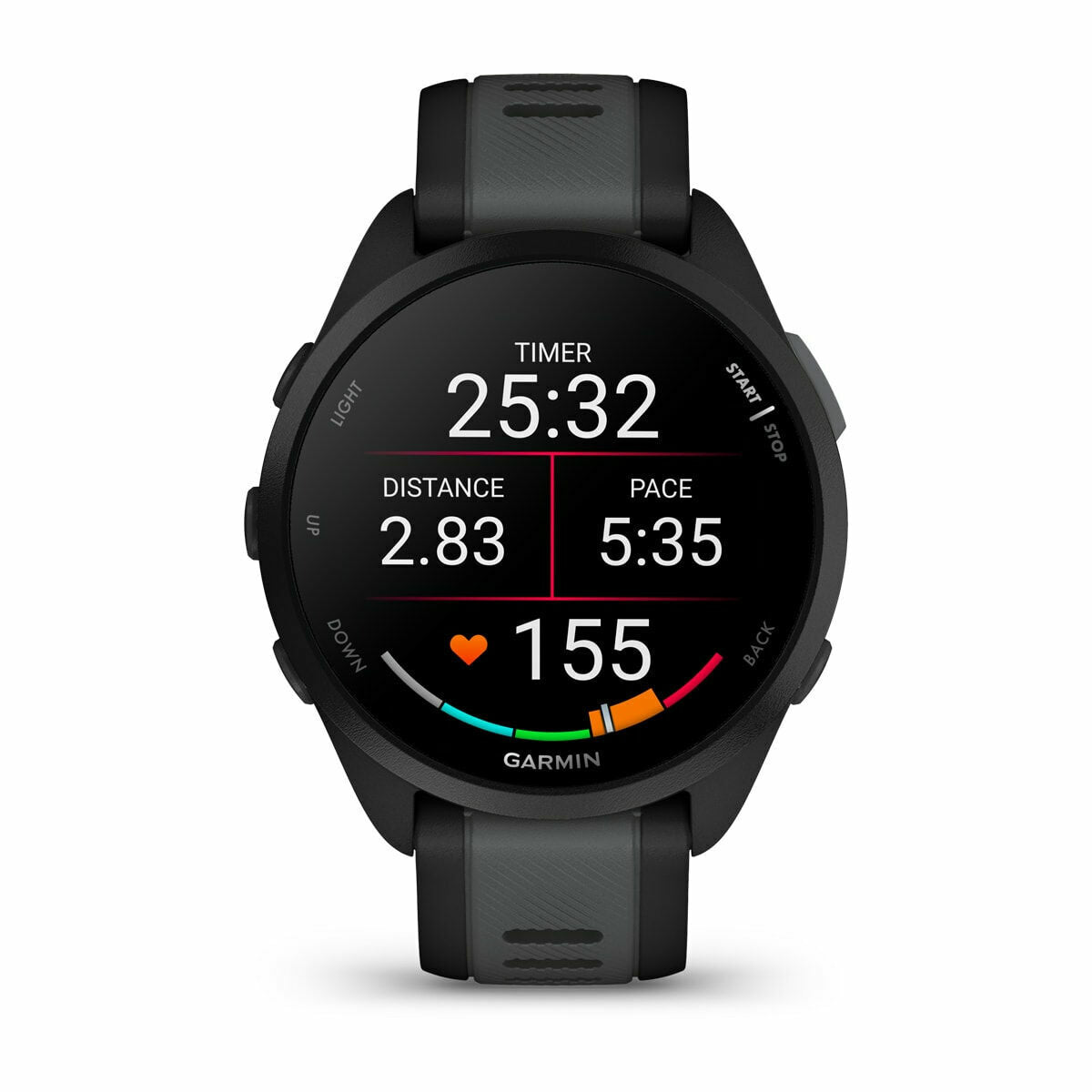 Smartwatch GARMIN Forerunner 165 Music Black Silver 1,2" 43 mm