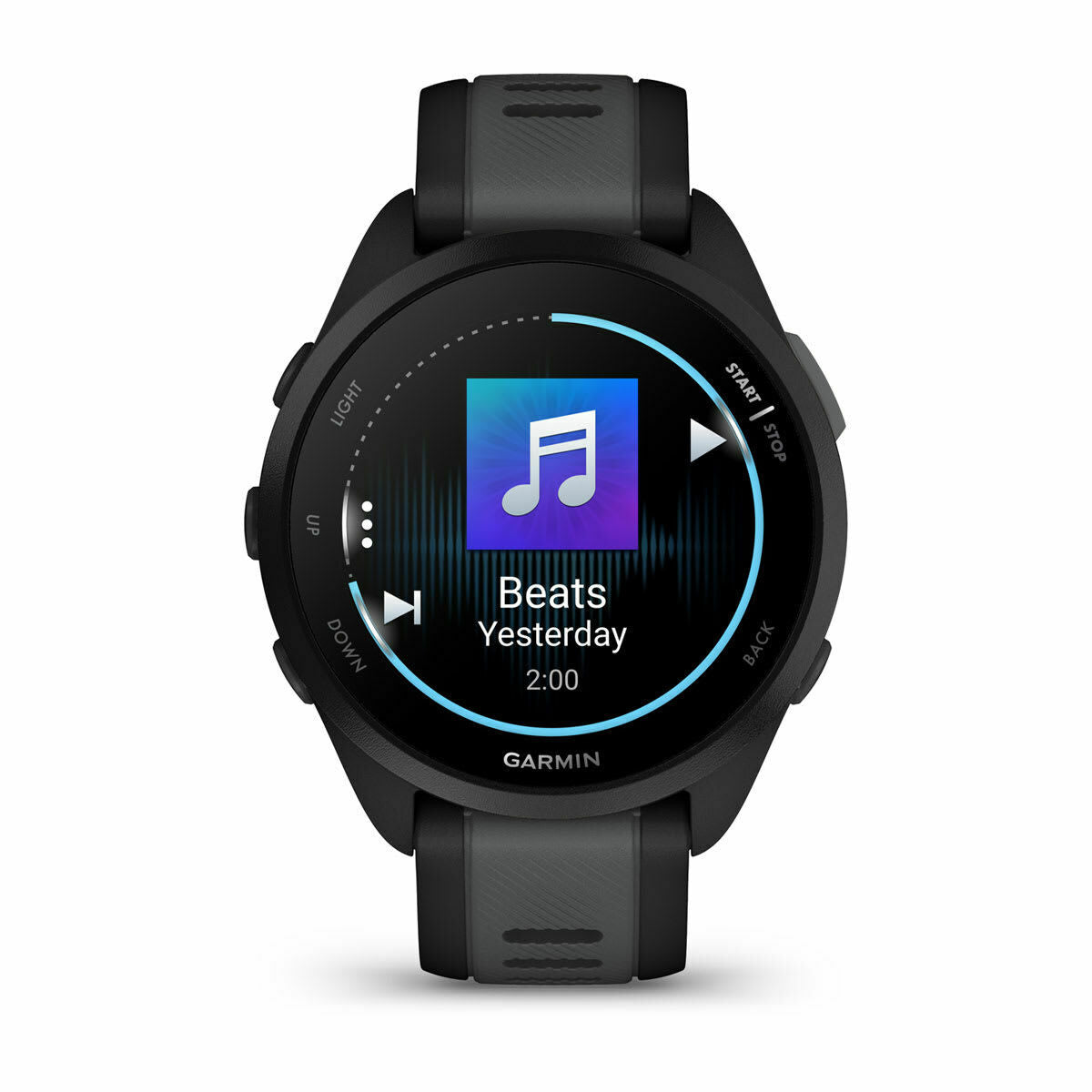 Smartwatch GARMIN Forerunner 165 Music Black Silver 1,2" 43 mm