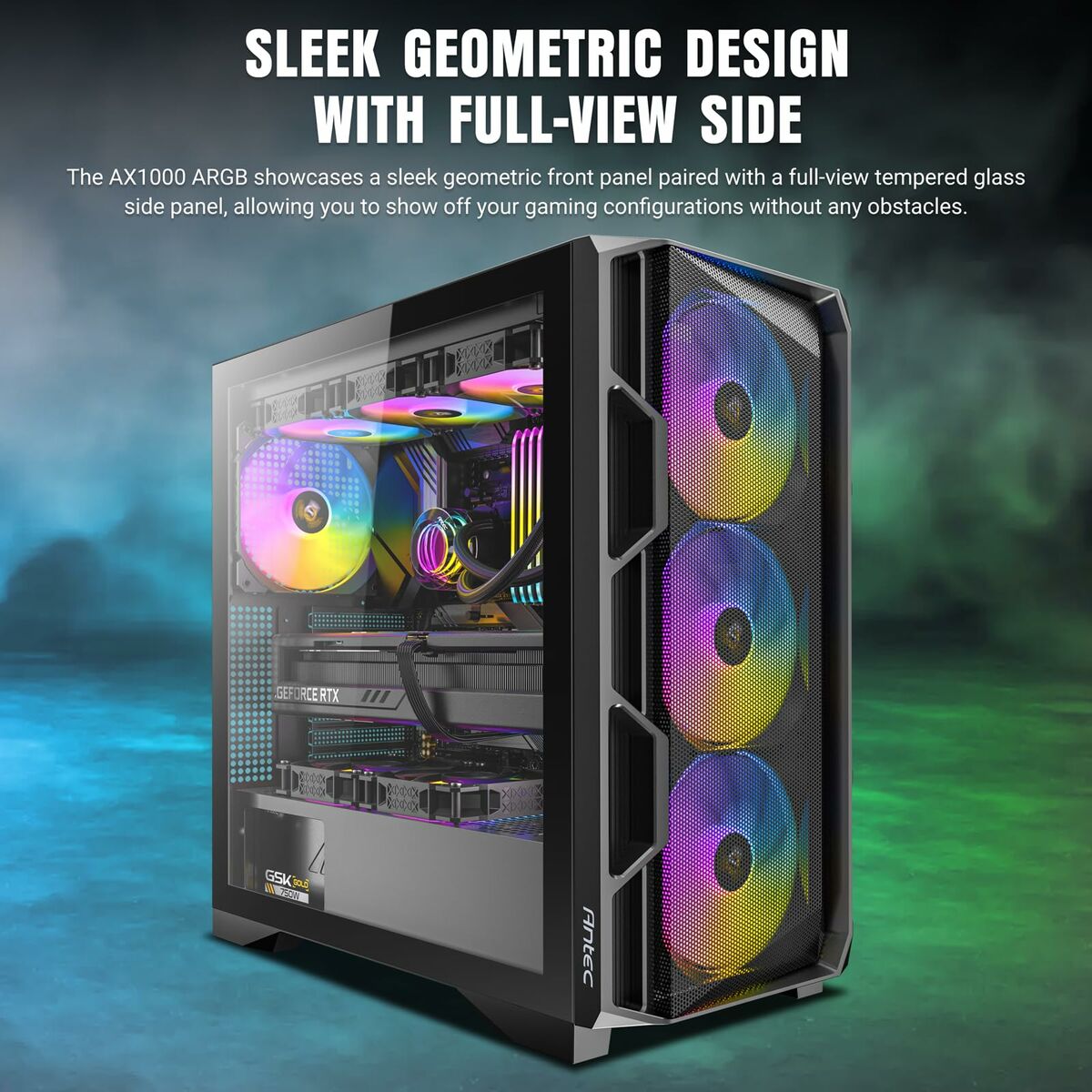 ATX Semi-tower Box Antec AX-1000 Black