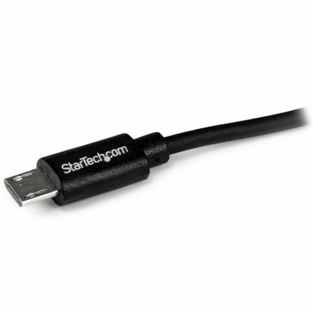 Cable Micro USB Startech USBUB2PCARB Black
