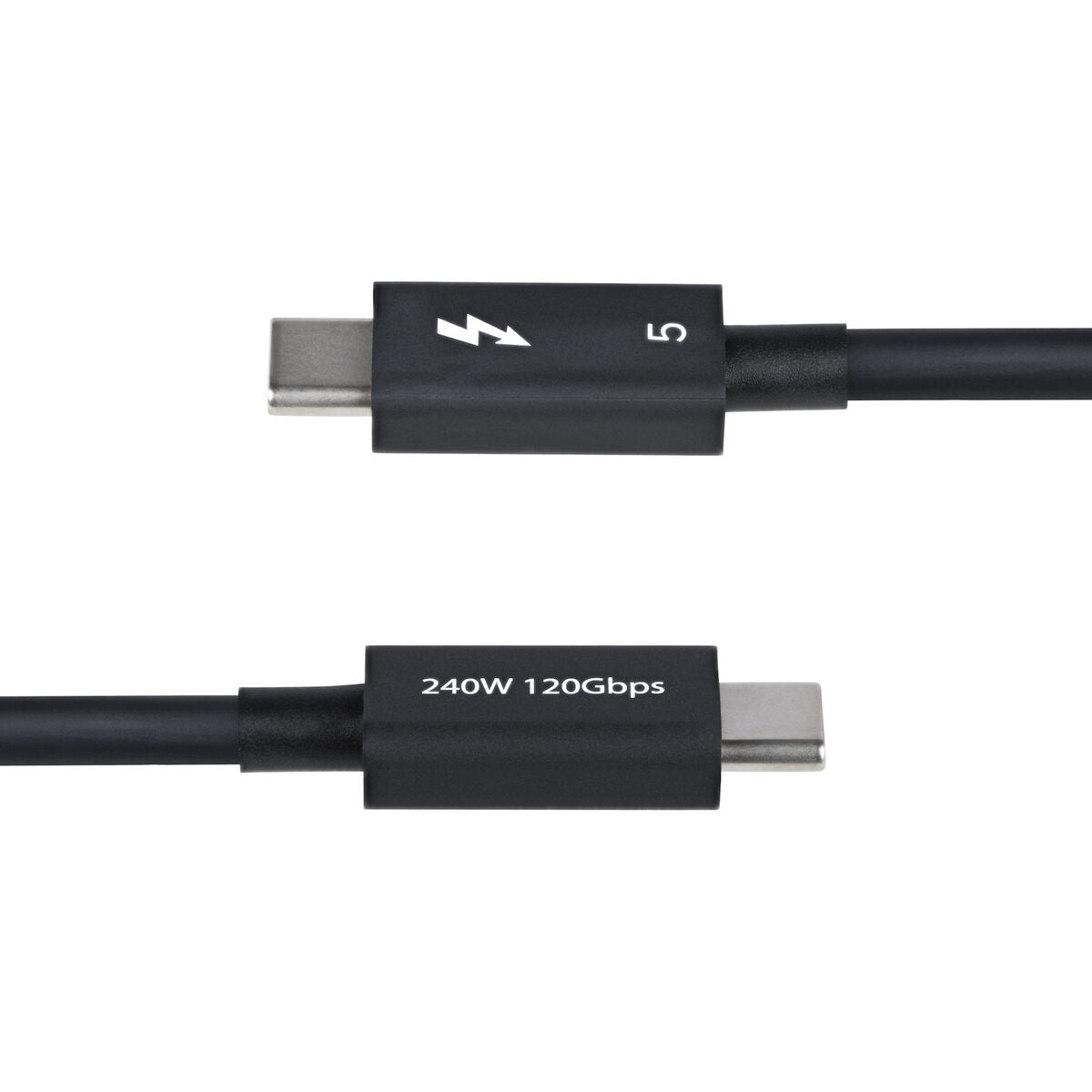 Power Cord Startech TBLT5MM1M240W Black 1 m