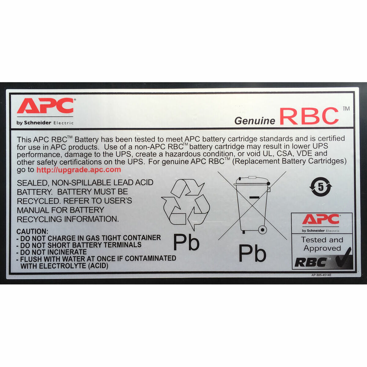Battery APC RBC32 Replacement