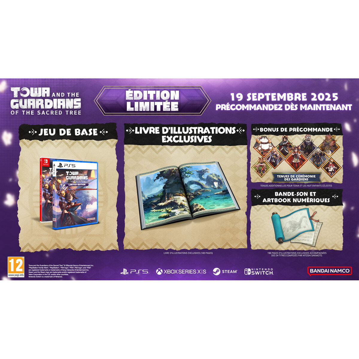 Video game for Switch Bandai Namco