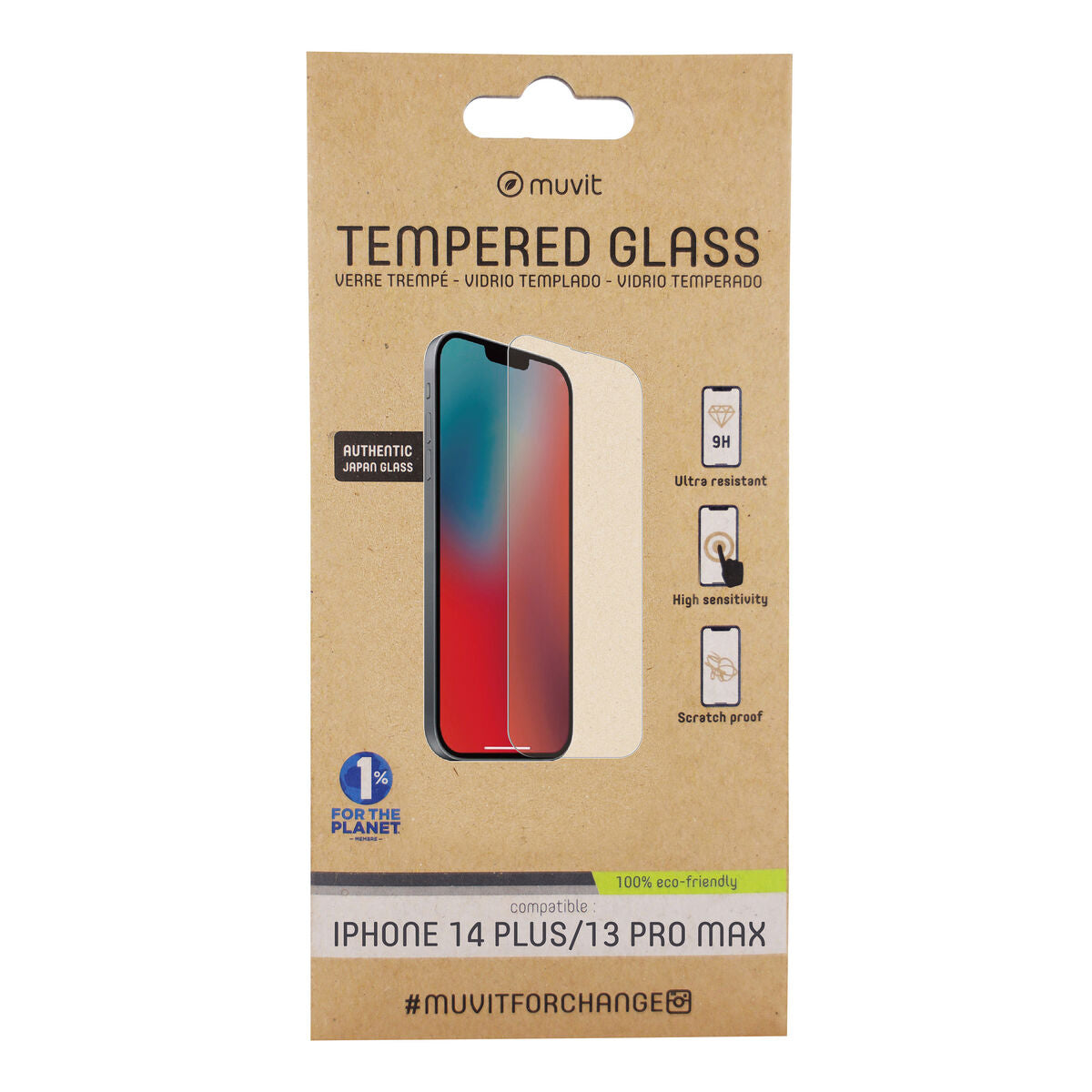 Mobile Screen Protector Muvit for Change