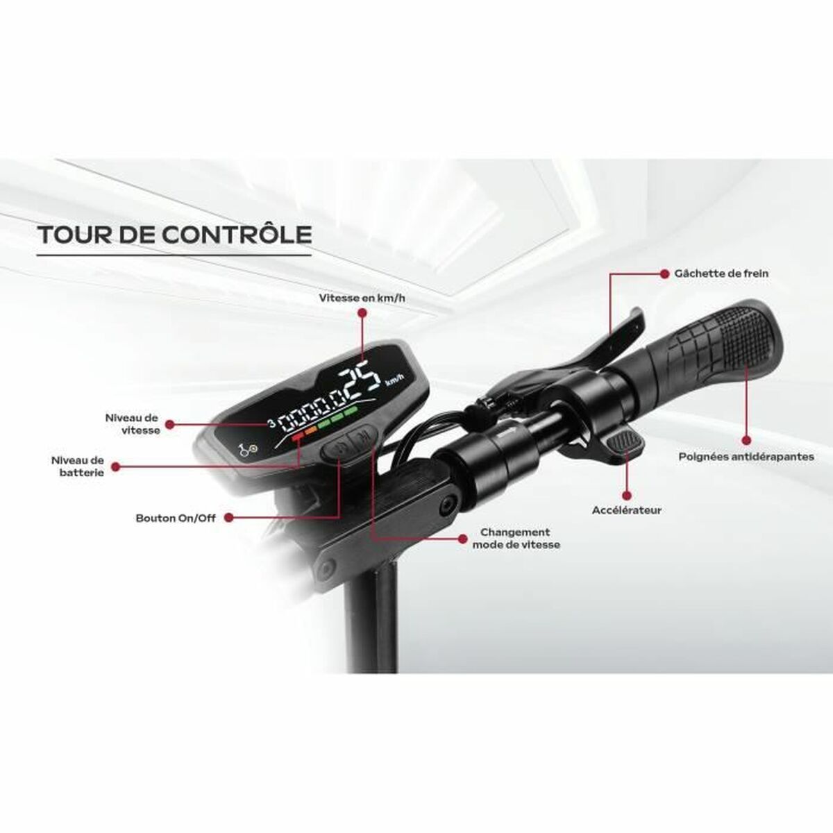 Electric Scooter EZWAY 800 W