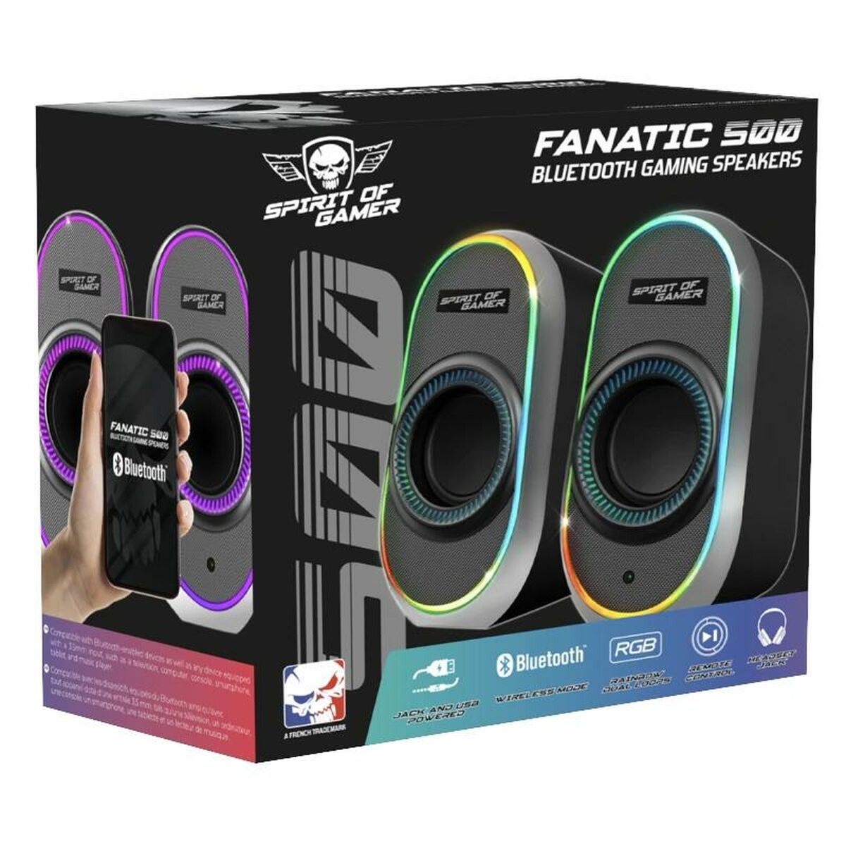 PC Speakers Spirit of Gamer SP-5500BK Black 3 W 6 W
