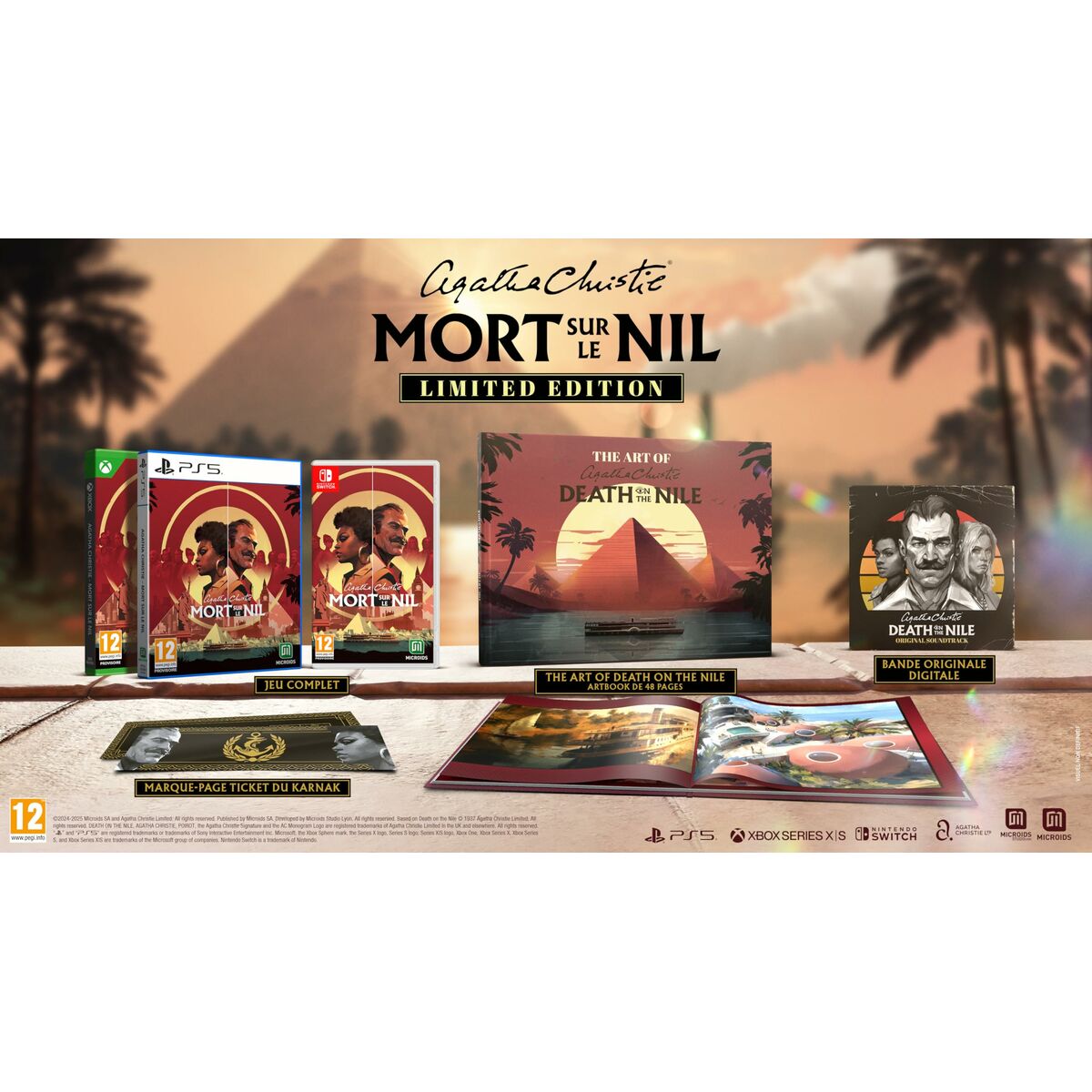 Xbox Series X Video Game Microids Agatha Christie - Mort sur le Nil