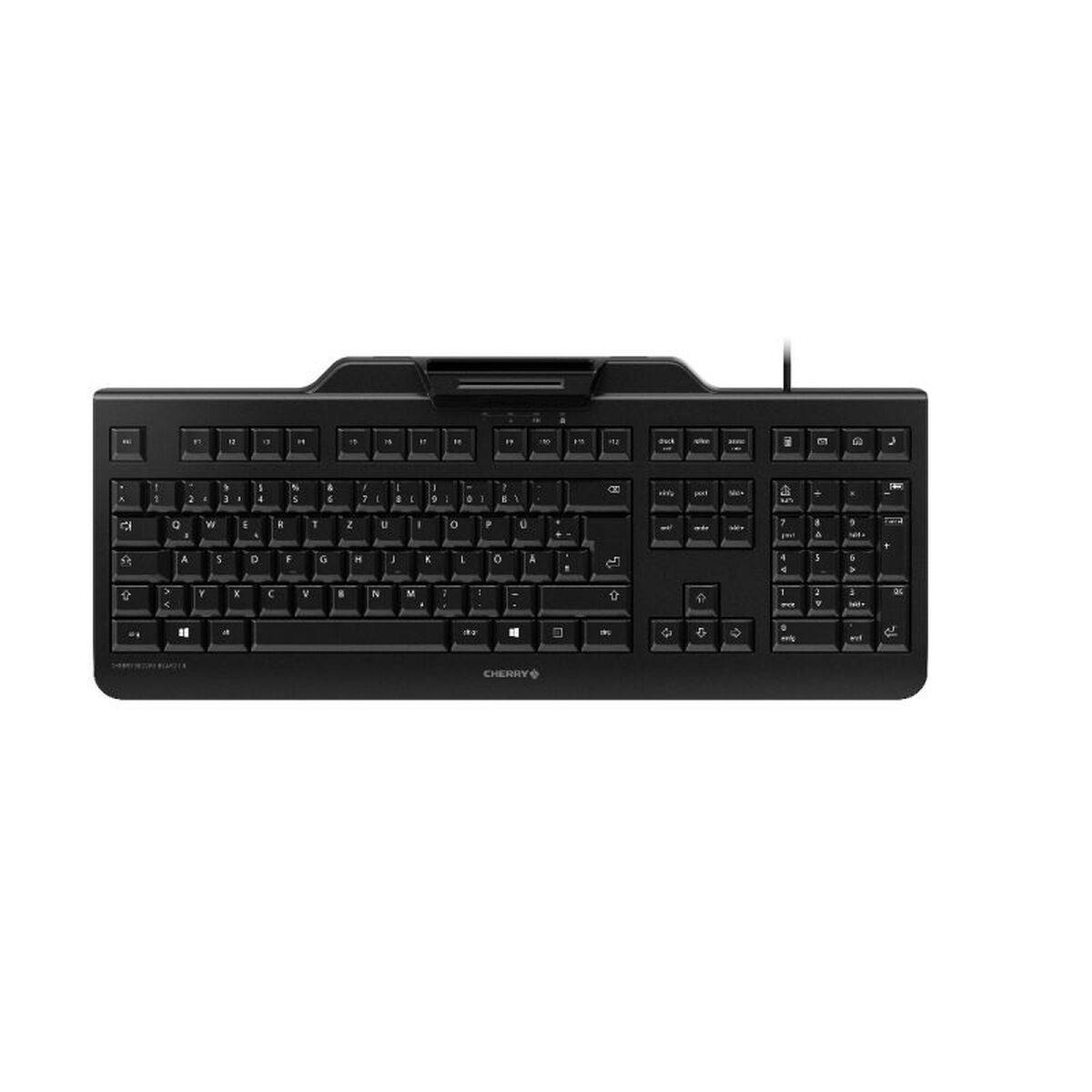 Keyboard Cherry JK-A0400EU-2 Black Spanish Qwerty QWERTZ QWERTY Qwerty US