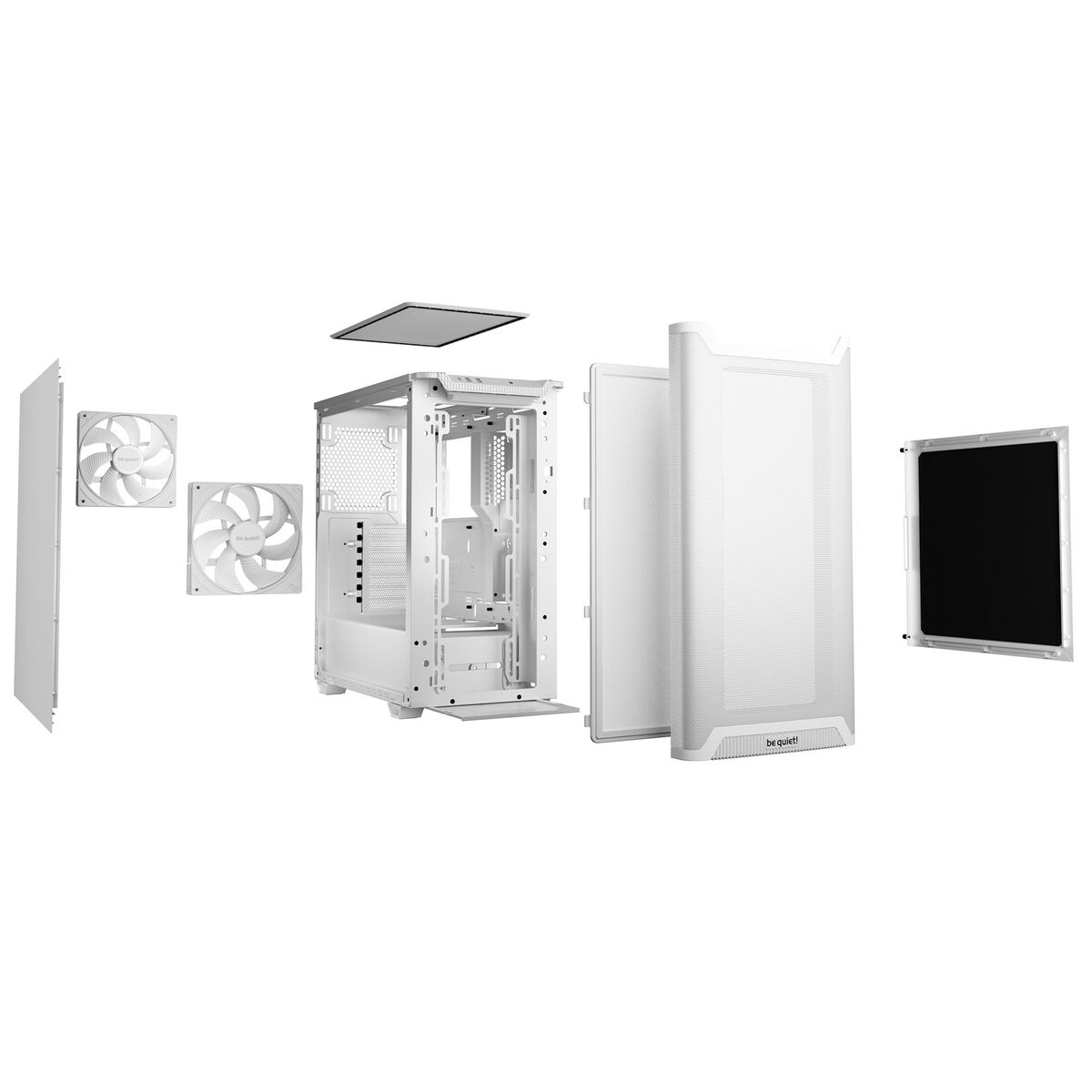 ATX Micro Box Be Quiet! BG075 White