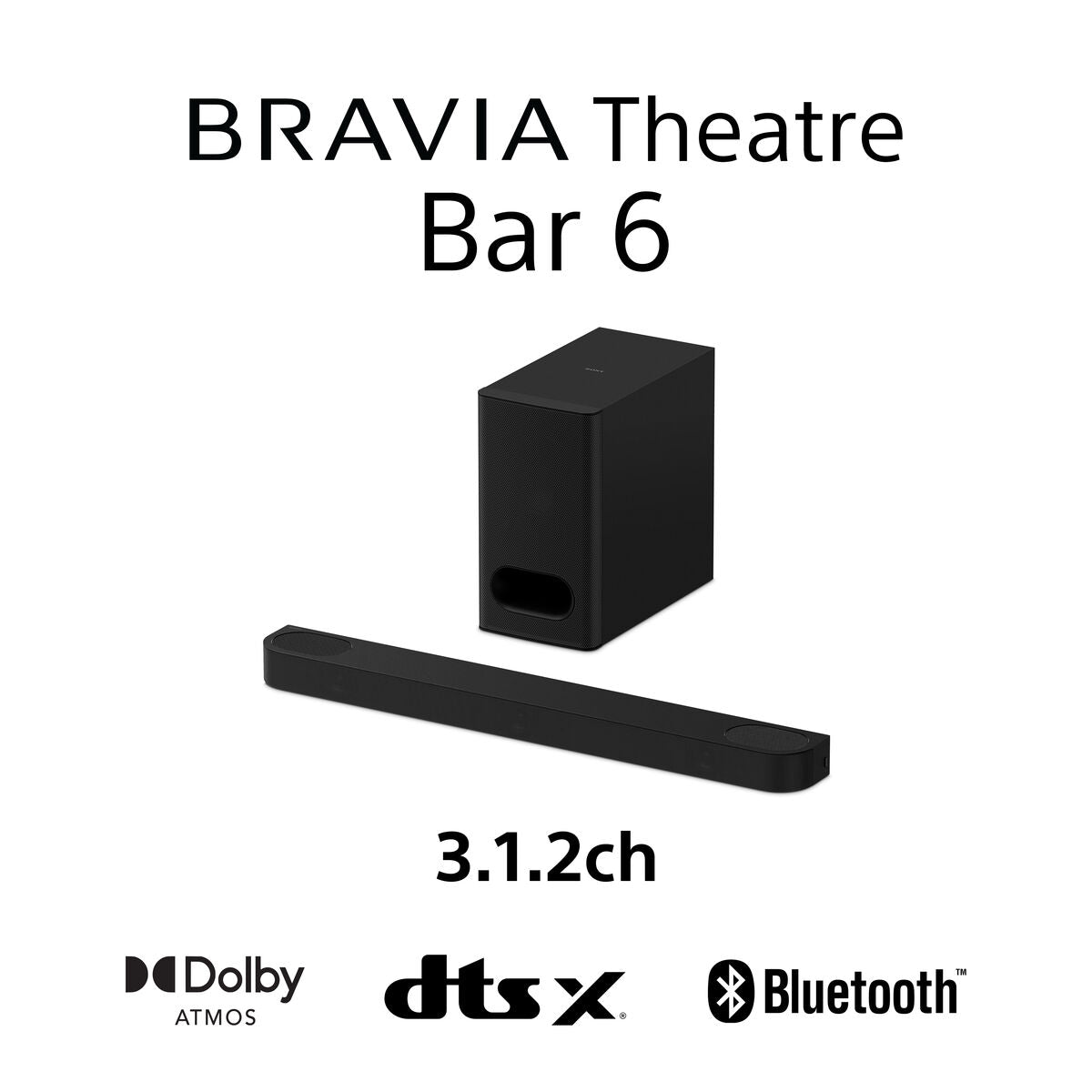 Soundbar Sony HTB600 350W Black