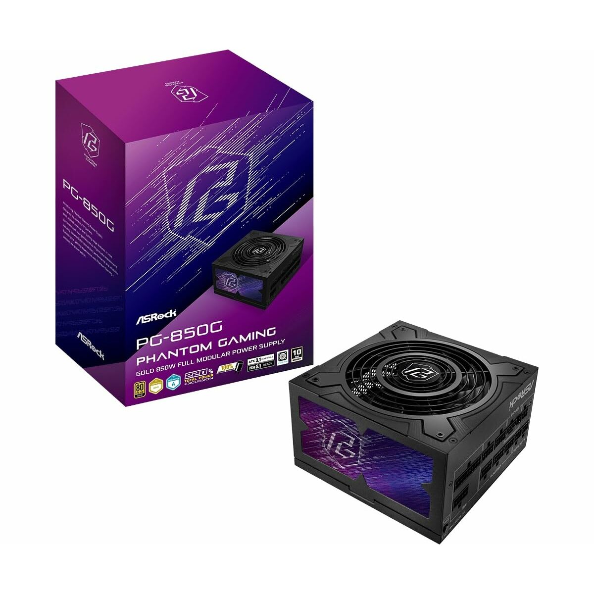 Power supply ASRock 90-UXP085-GFEAAB 850 W 80 Plus Gold