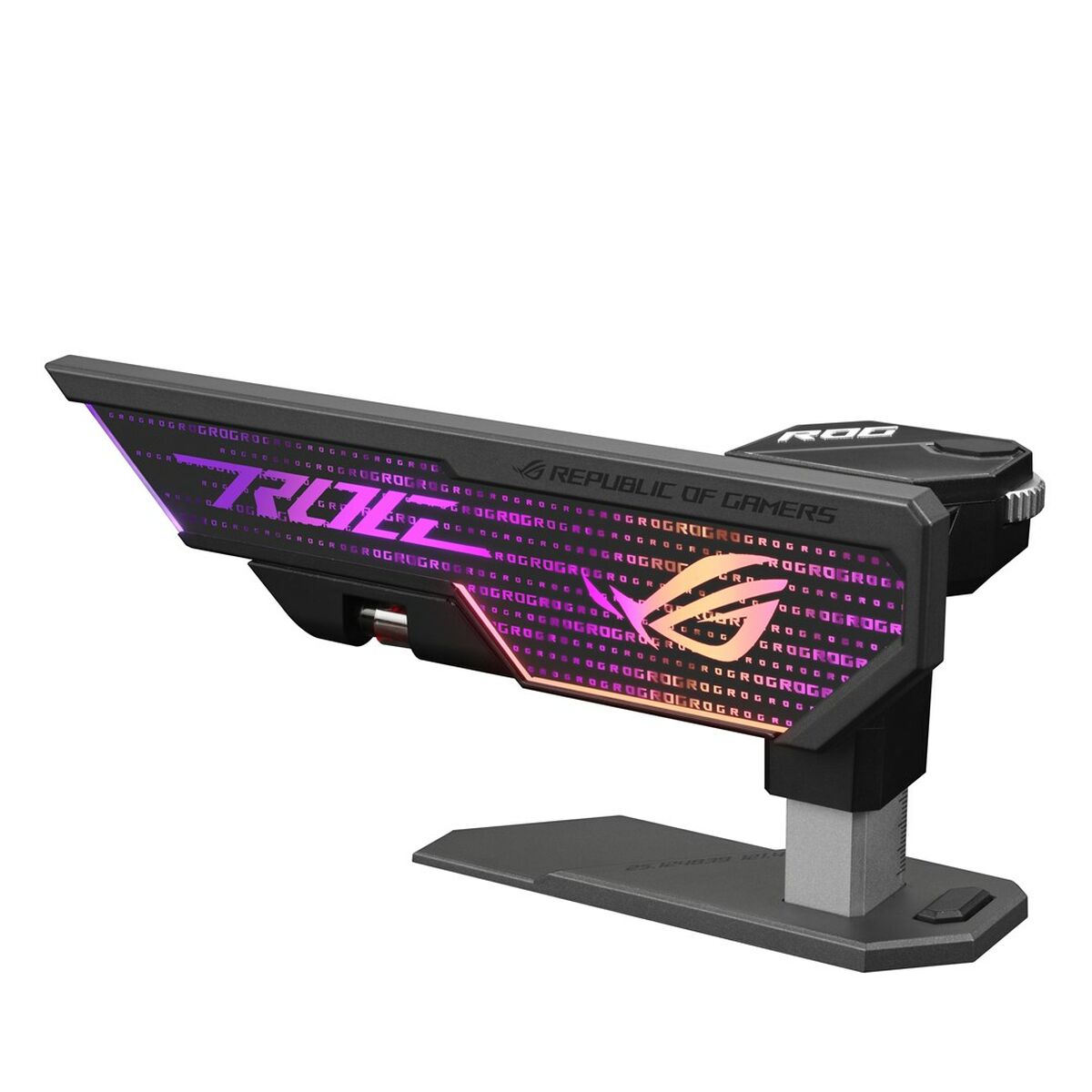 Charging base Asus ROG Herculx Graphics Card Holder Black Grey 50 W
