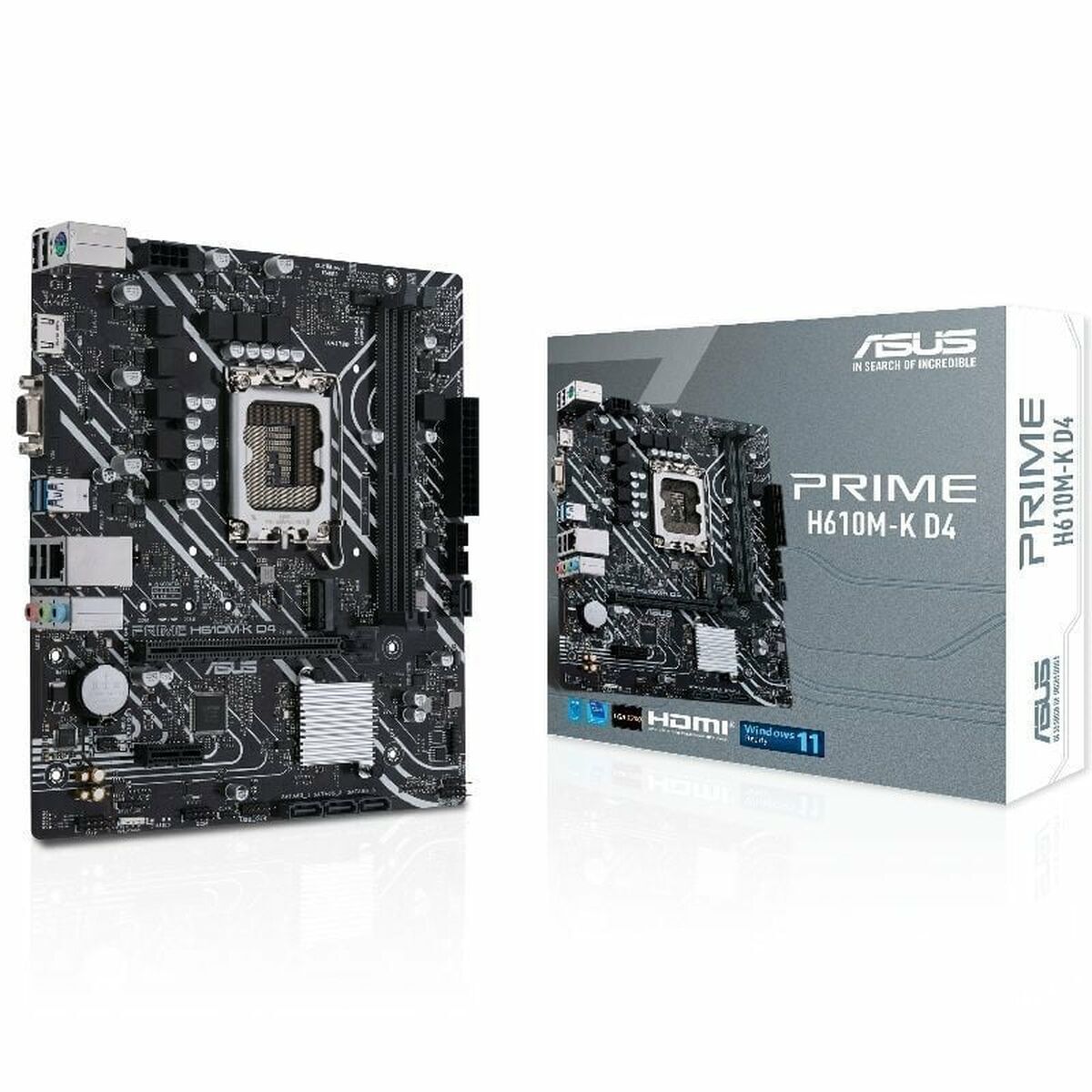 Motherboard Asus PRIME H610M-K D4 H610 LGA 1700