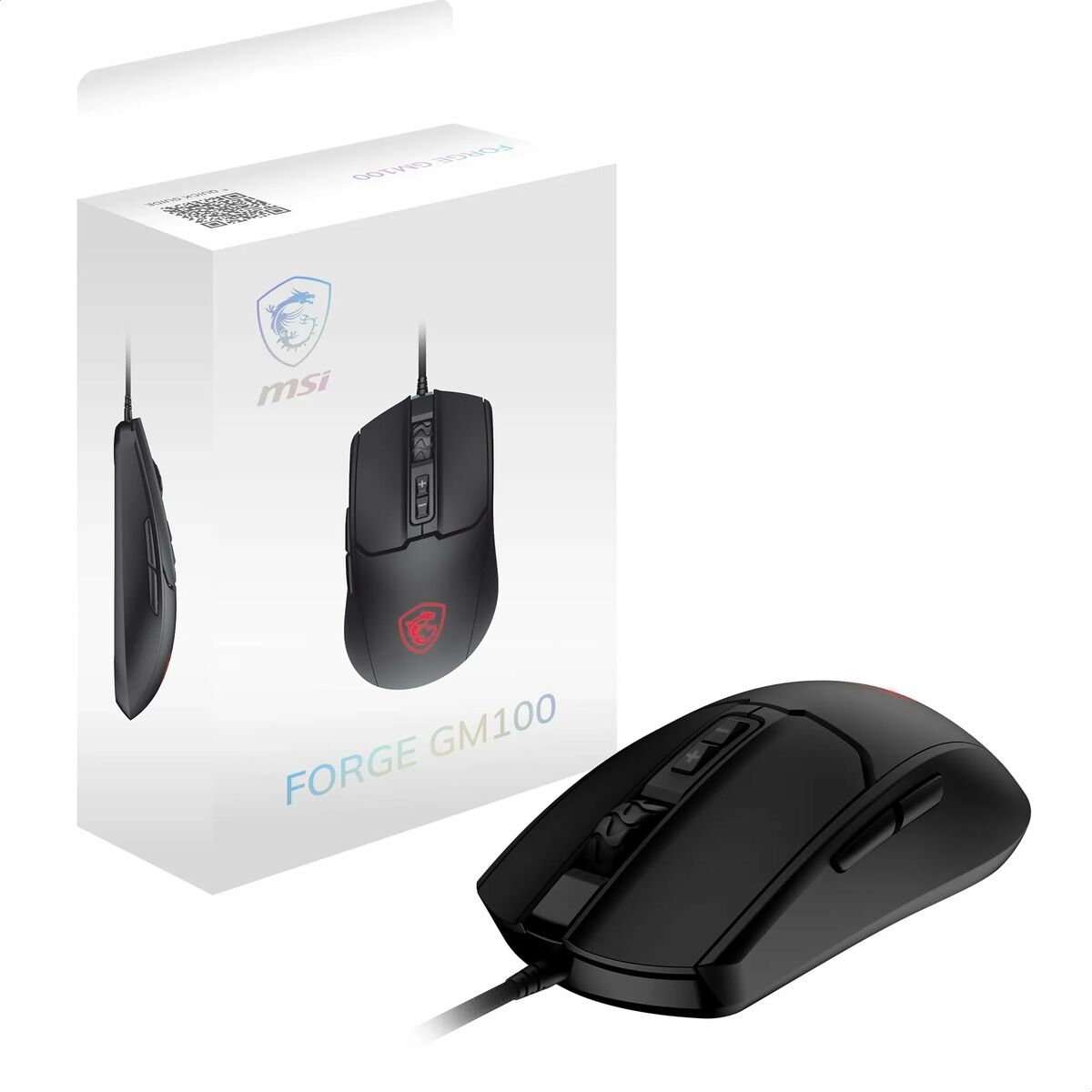Gaming Mouse MSI FORGE GM100 Black 6400 dpi