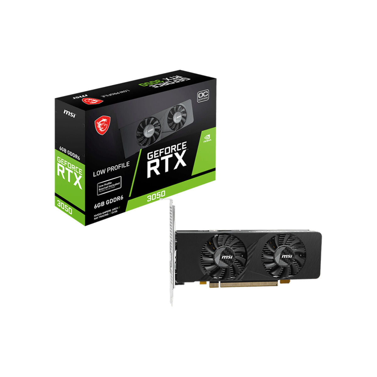 Monitor MSI 912-V812-213 Nvidia GeForce RTX 3050 6 GB GDDR6