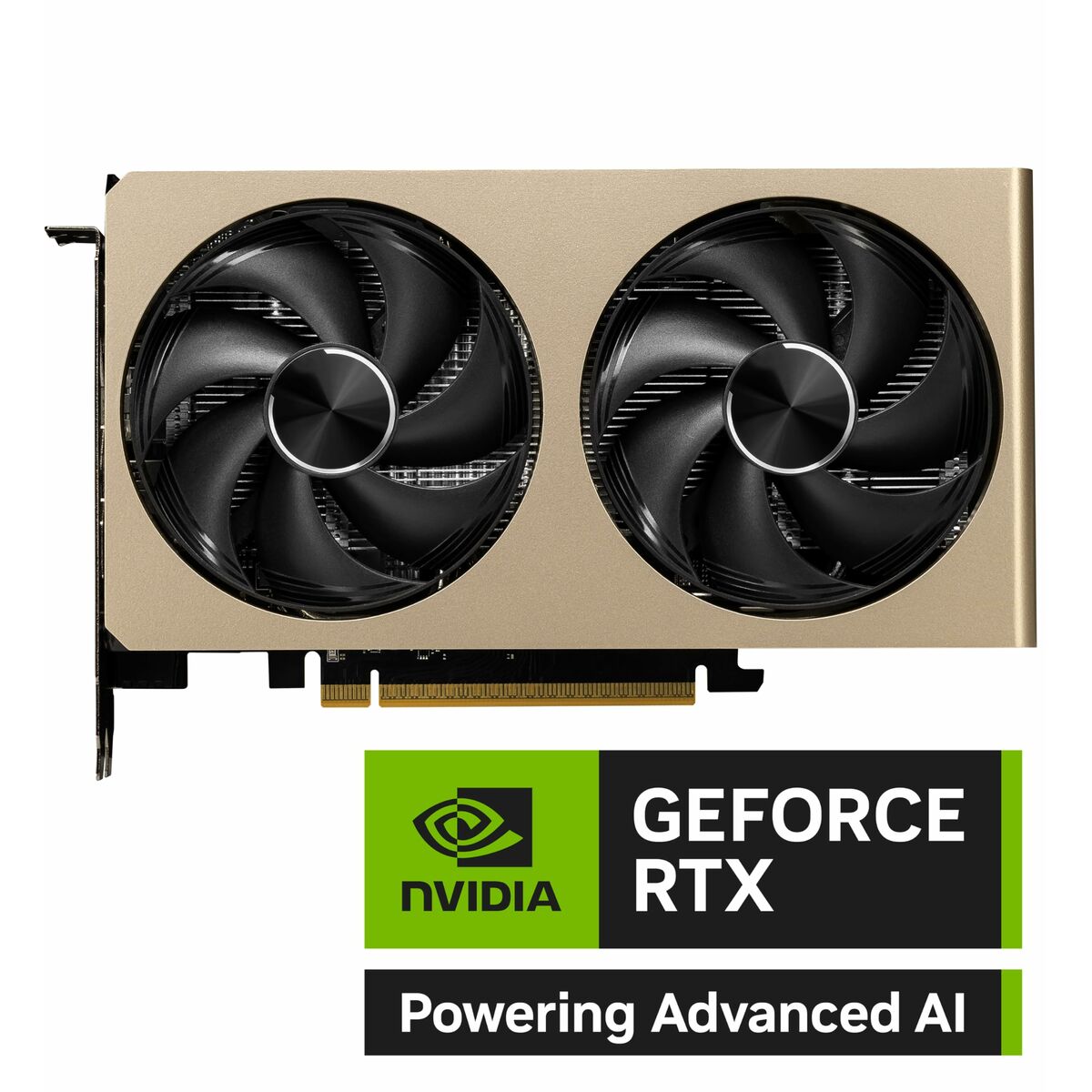 Graphics card MSI GEFORCE RTX 5060 8G INSPIRE 2X OC 8 GB GEFORCE RTX 5060 GDDR6X GDDR7