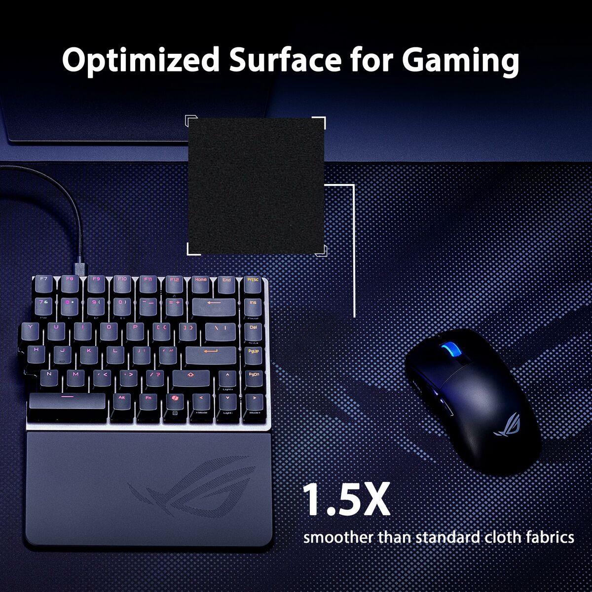 Mouse Mat Asus 90MP04B0-BPUA00 Black