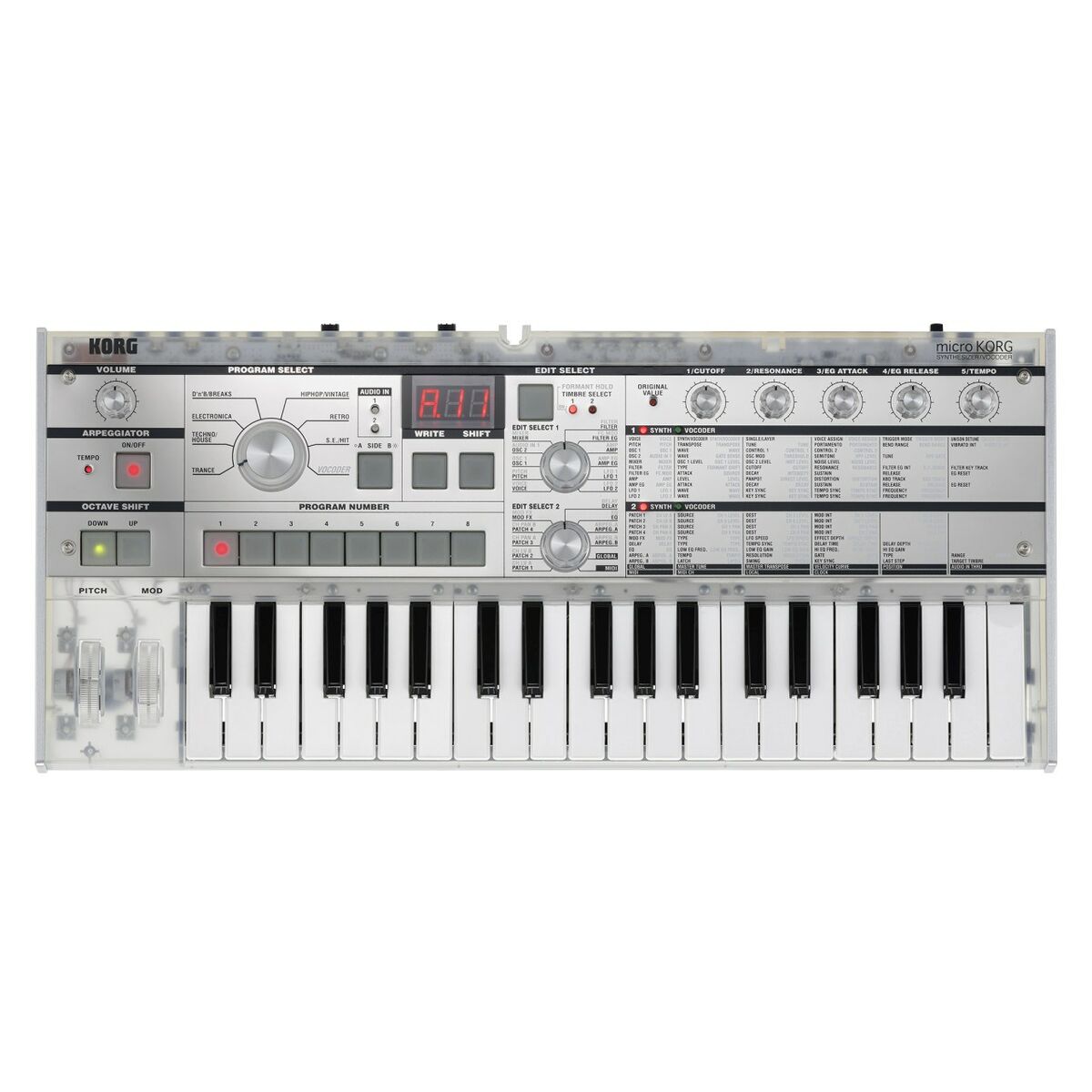 Electric Piano KORG MICROKORG CR
