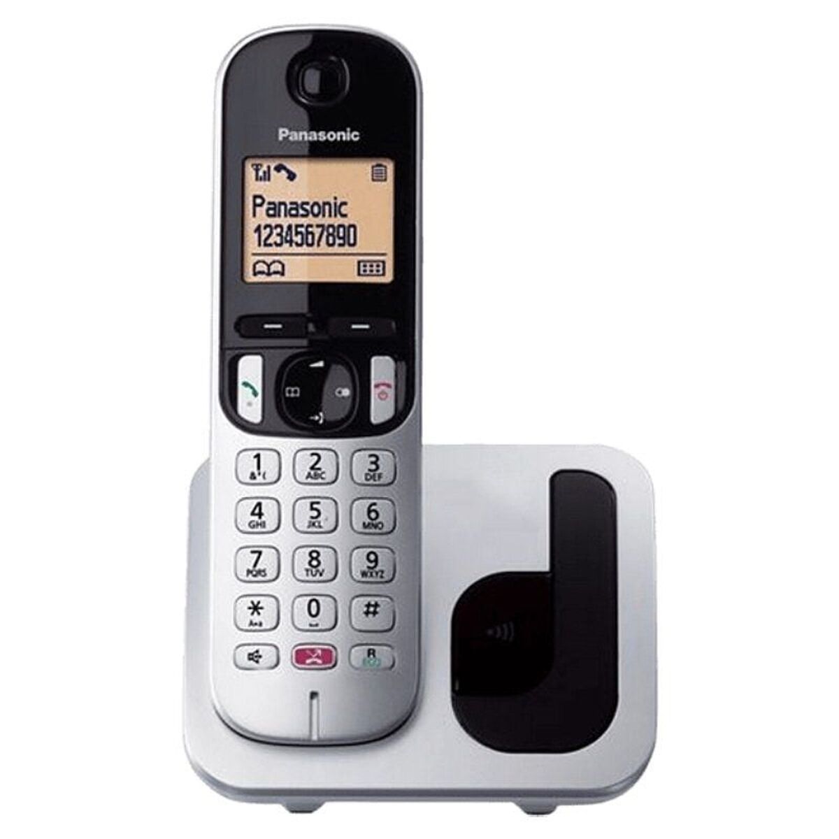 Wireless Phone Panasonic KX-TGC250SPS Grey Silver