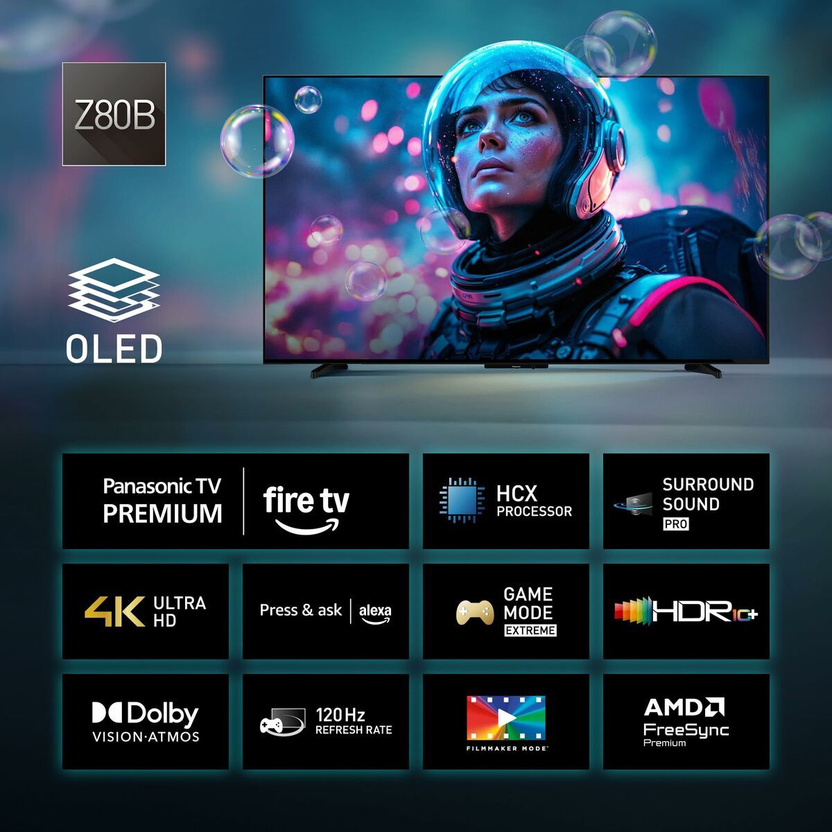 Smart TV Panasonic TV48Z80BEZ 48 4K Ultra HD 48" HDR OLED