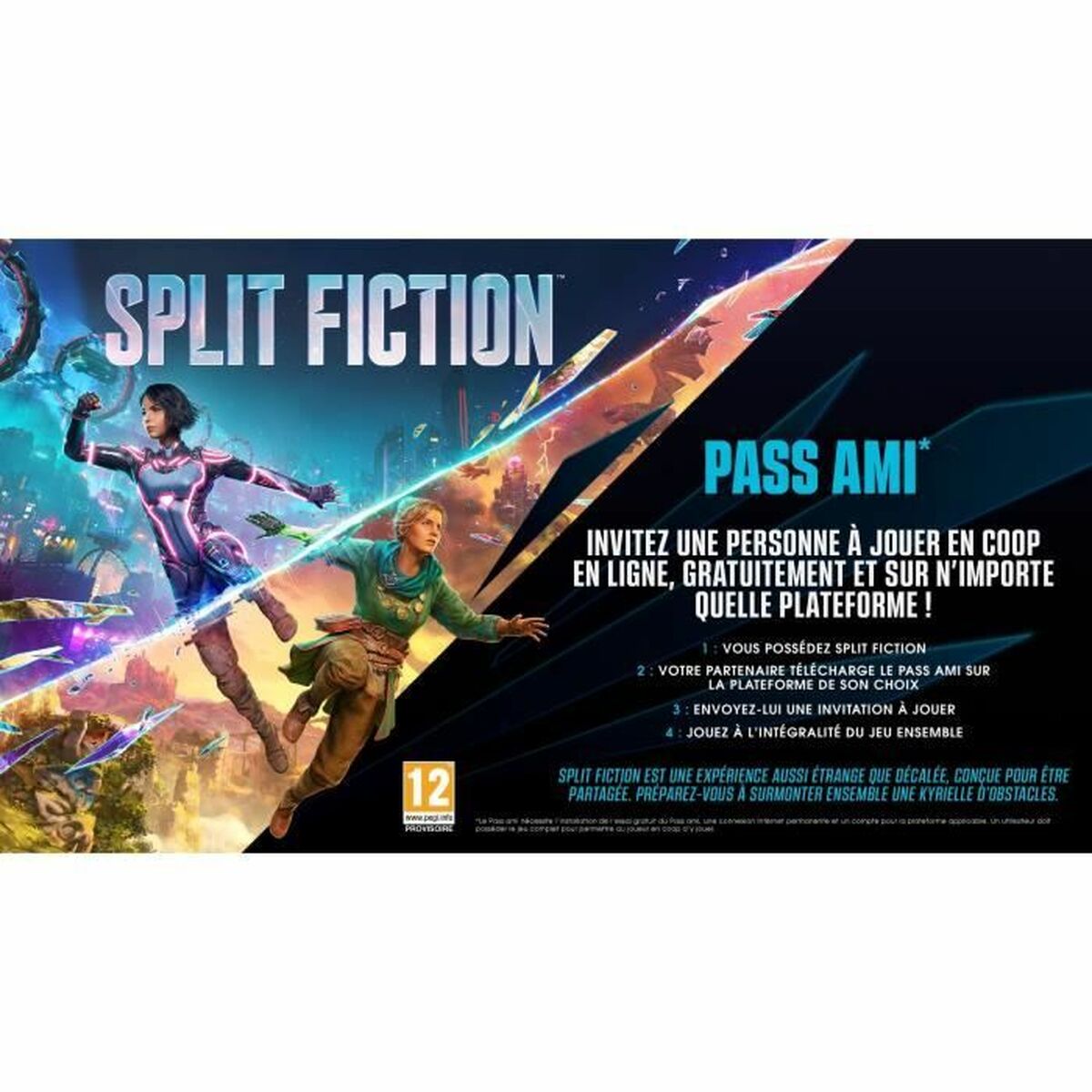 PlayStation 5 Video Game Electronic Arts Split Fiction