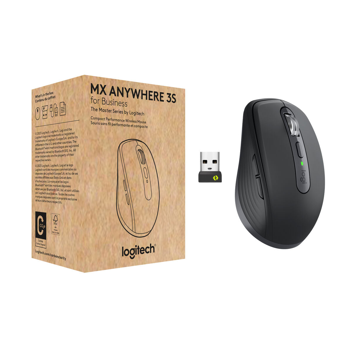 Mouse Logitech Graphite Steel 8000 dpi