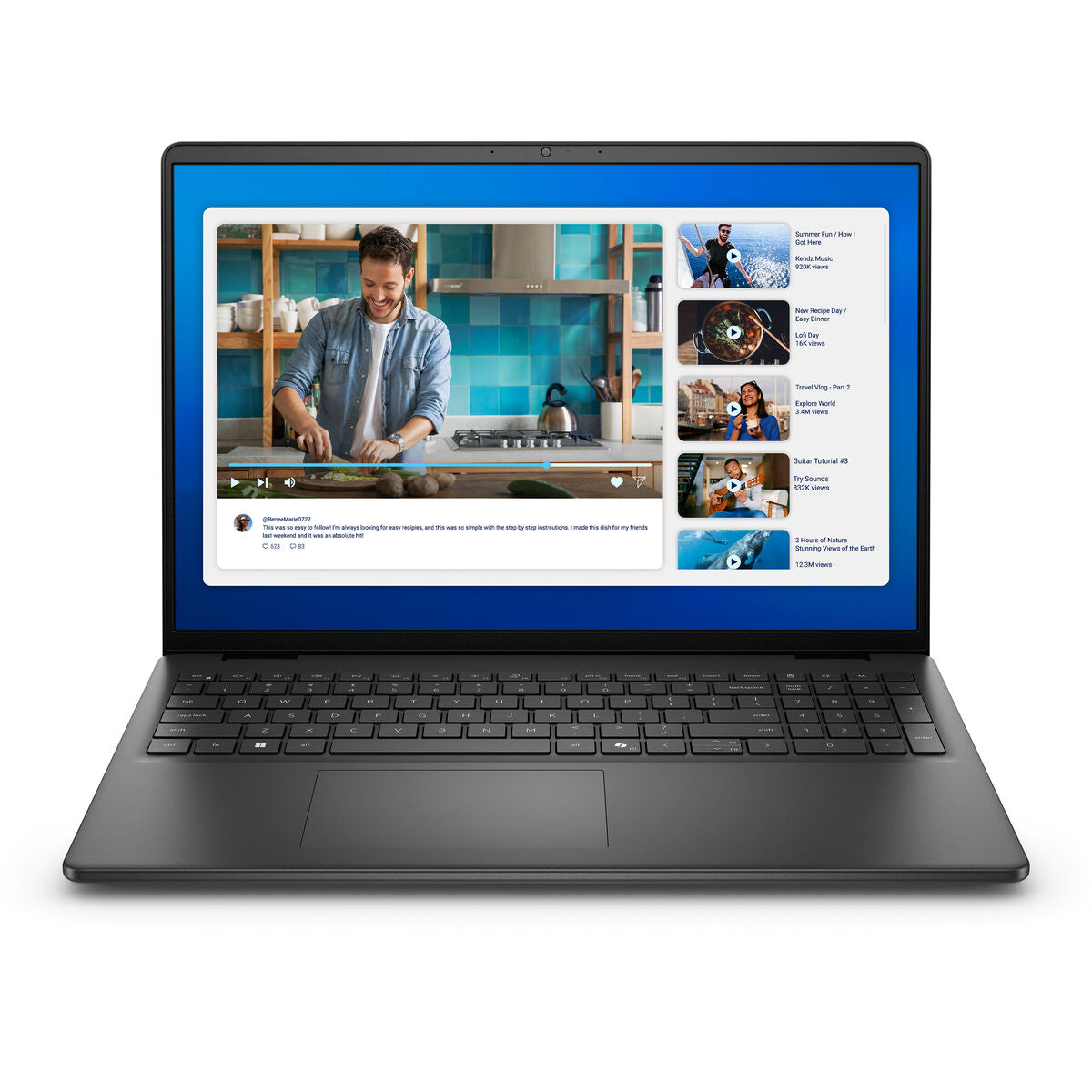 Laptop Dell DC16250 C5-120U 16" Intel Core 5 120U 16 GB RAM 1 TB SSD Spanish Qwerty