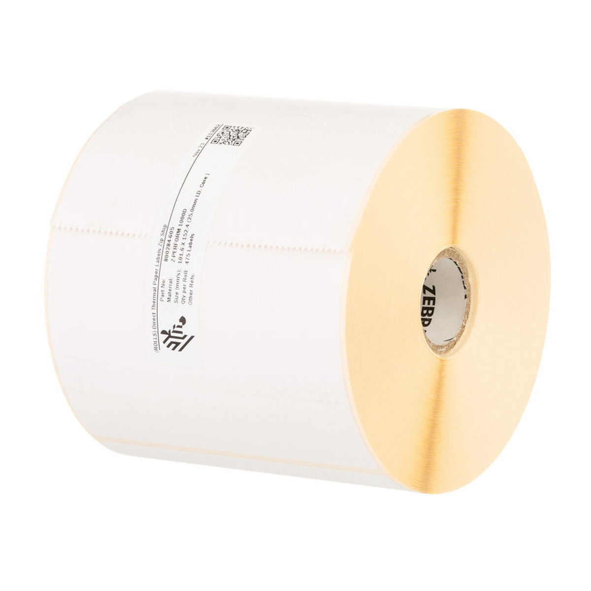 Printer Labels Zebra 3008731-T White