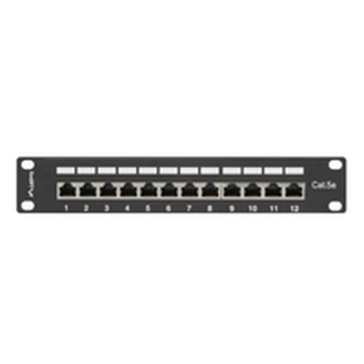 24-port UTP Category 6 Patch Panel Lanberg PPF5-9012-B