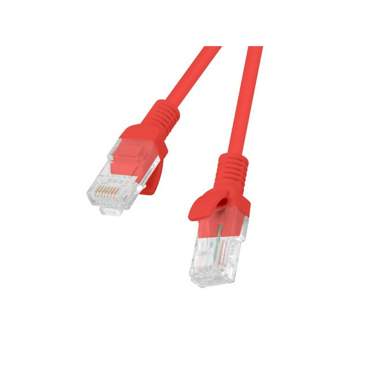 UTP Category 5e Rigid Network Cable Lanberg PCU5-20CC-0100-R Red 1 m