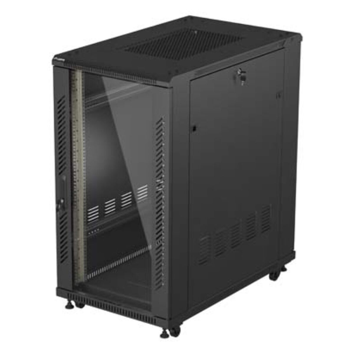 Wall-mounted Rack Cabinet Lanberg FF01-6022-12B