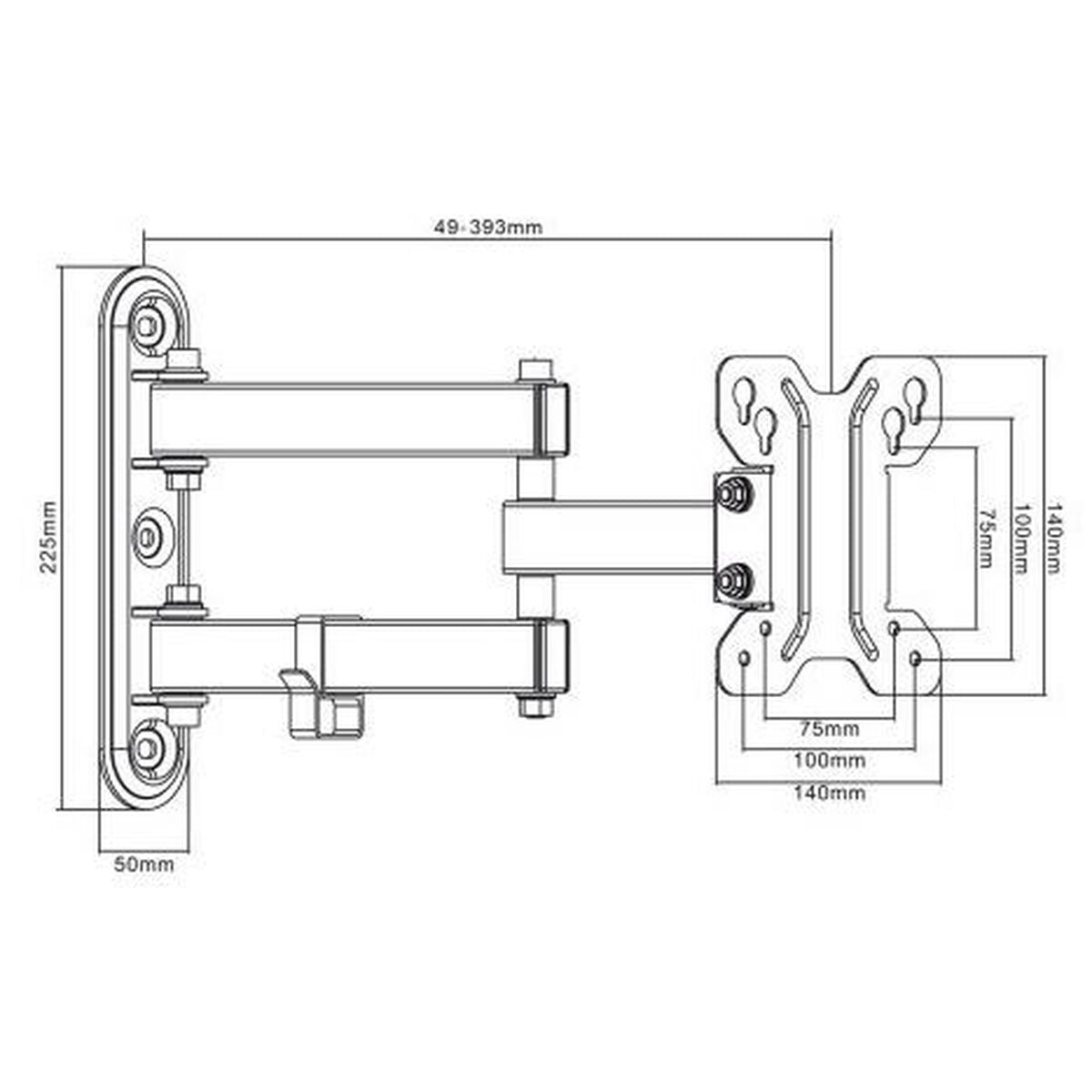 Screen Table Support MacLean MC-740 23" 13"