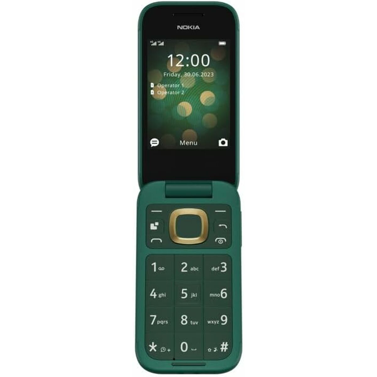 Mobile phone Nokia 2660 FLIP 2,8" 48 MB 128 MB Green