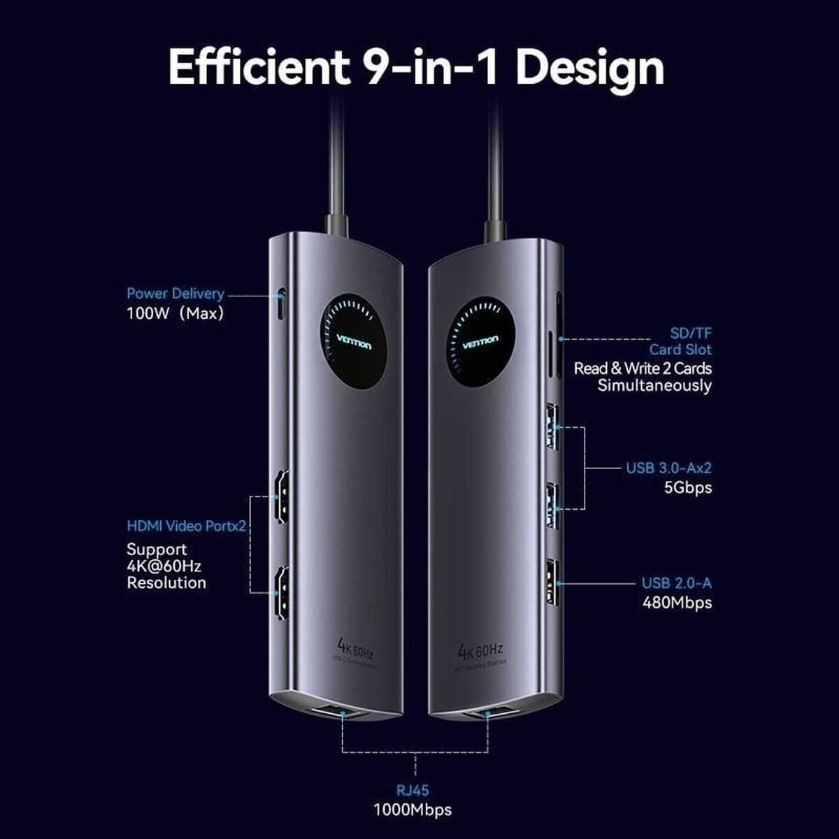 USB Hub Vention TQVHB