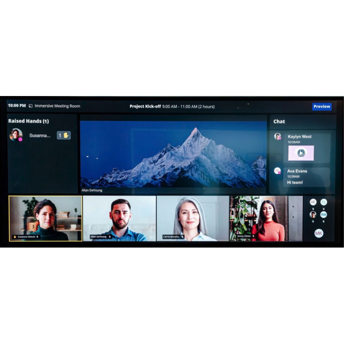 Videowall Monitor Maxhub UW105NA 5K Ultra HD 105"