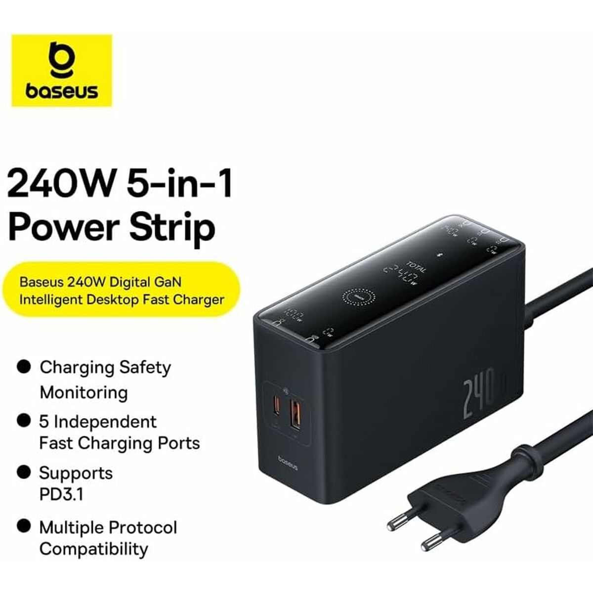 Laptop Charger Baseus P10163901113-00