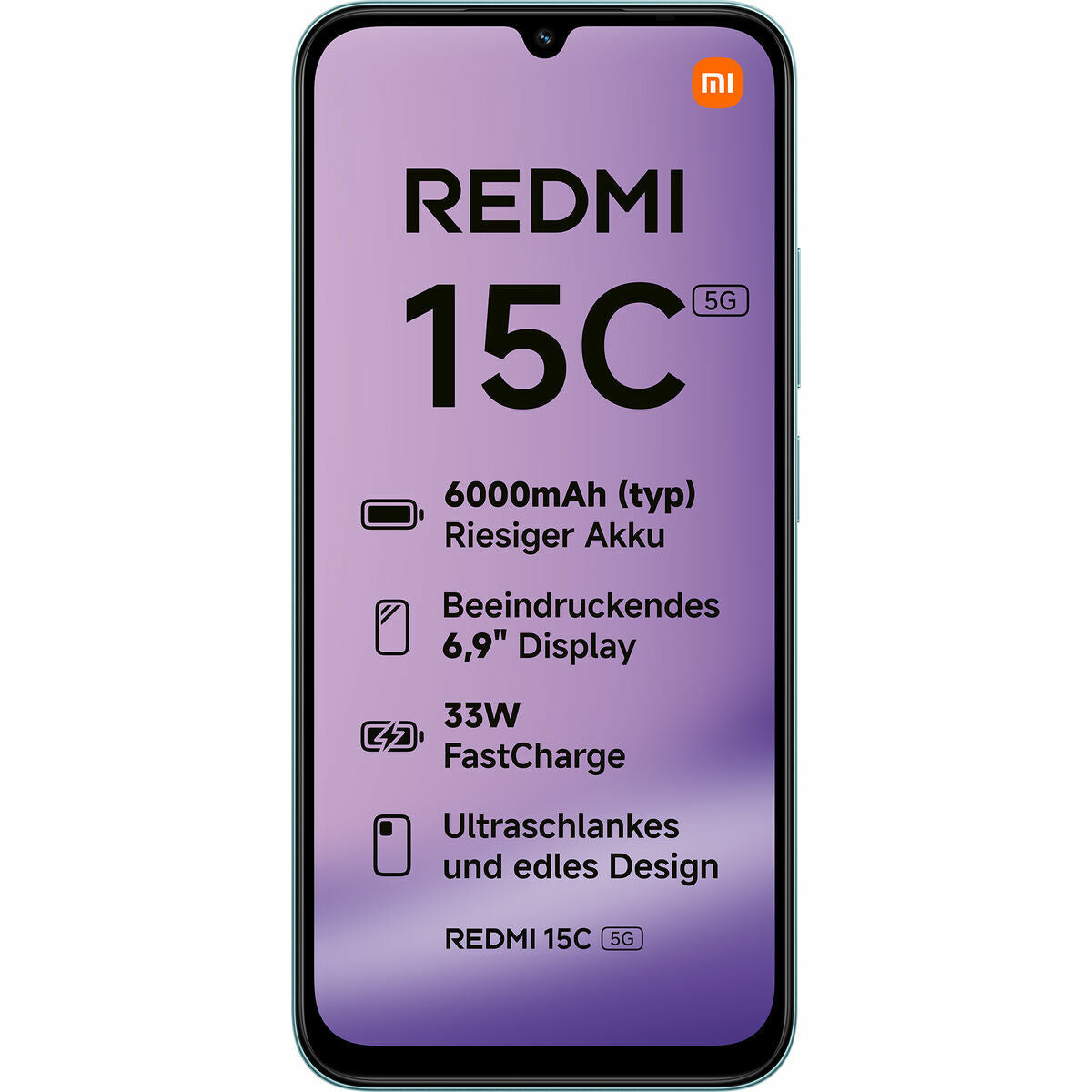 Smartphone Xiaomi Redmi 15C 6,9" Octa Core 4 GB RAM 128 GB Green
