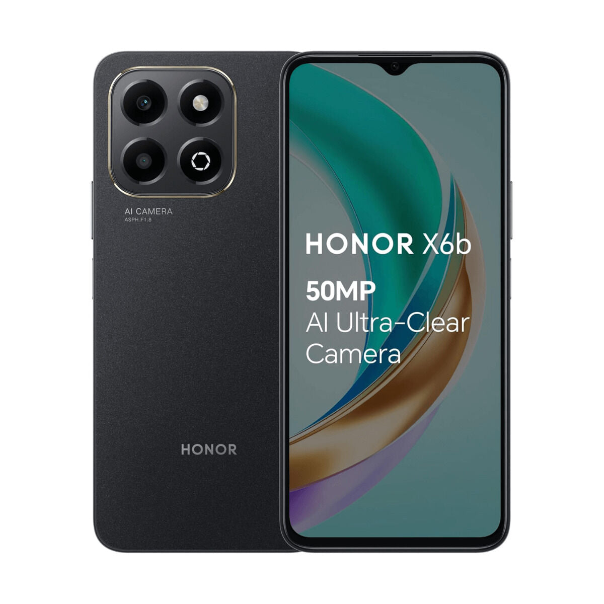 Smartphone Honor X6B 6,56" Octa Core 6 GB RAM 256 GB Black