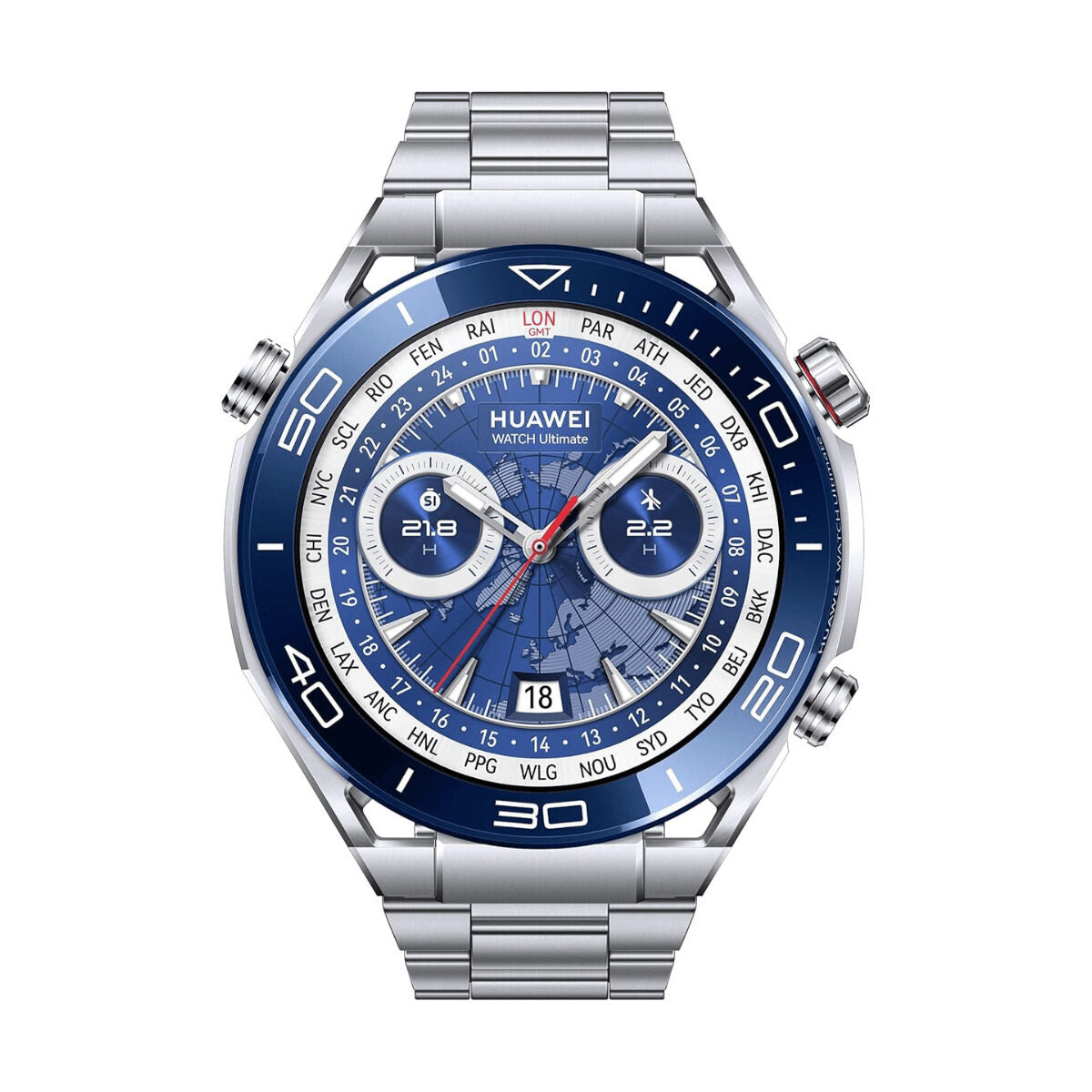 Watch Huawei Ultimate Silver 1,5"