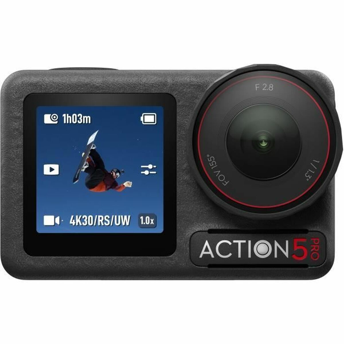 Sports Camera Dji Osmo Action 5 Black
