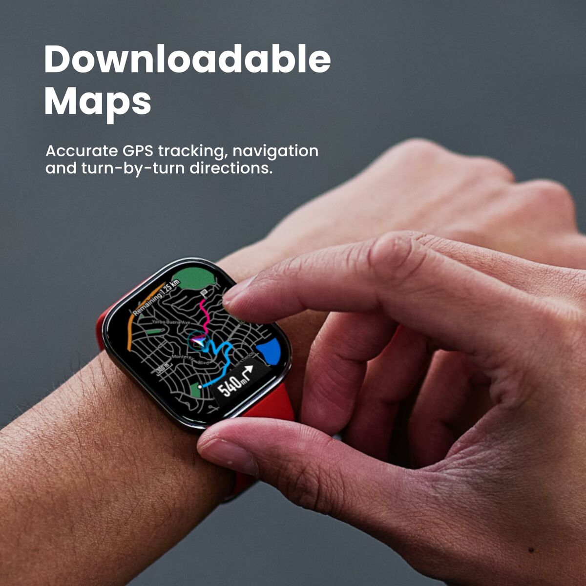 Smartwatch Amazfit W2435EU3N Grey 1,97"