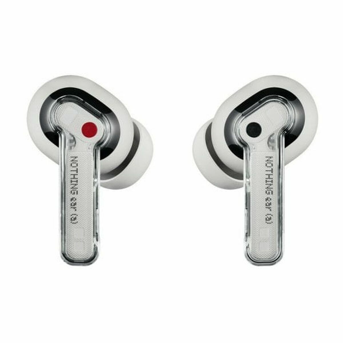 Headphones with Microphone Nothing A0052656 White Transparent