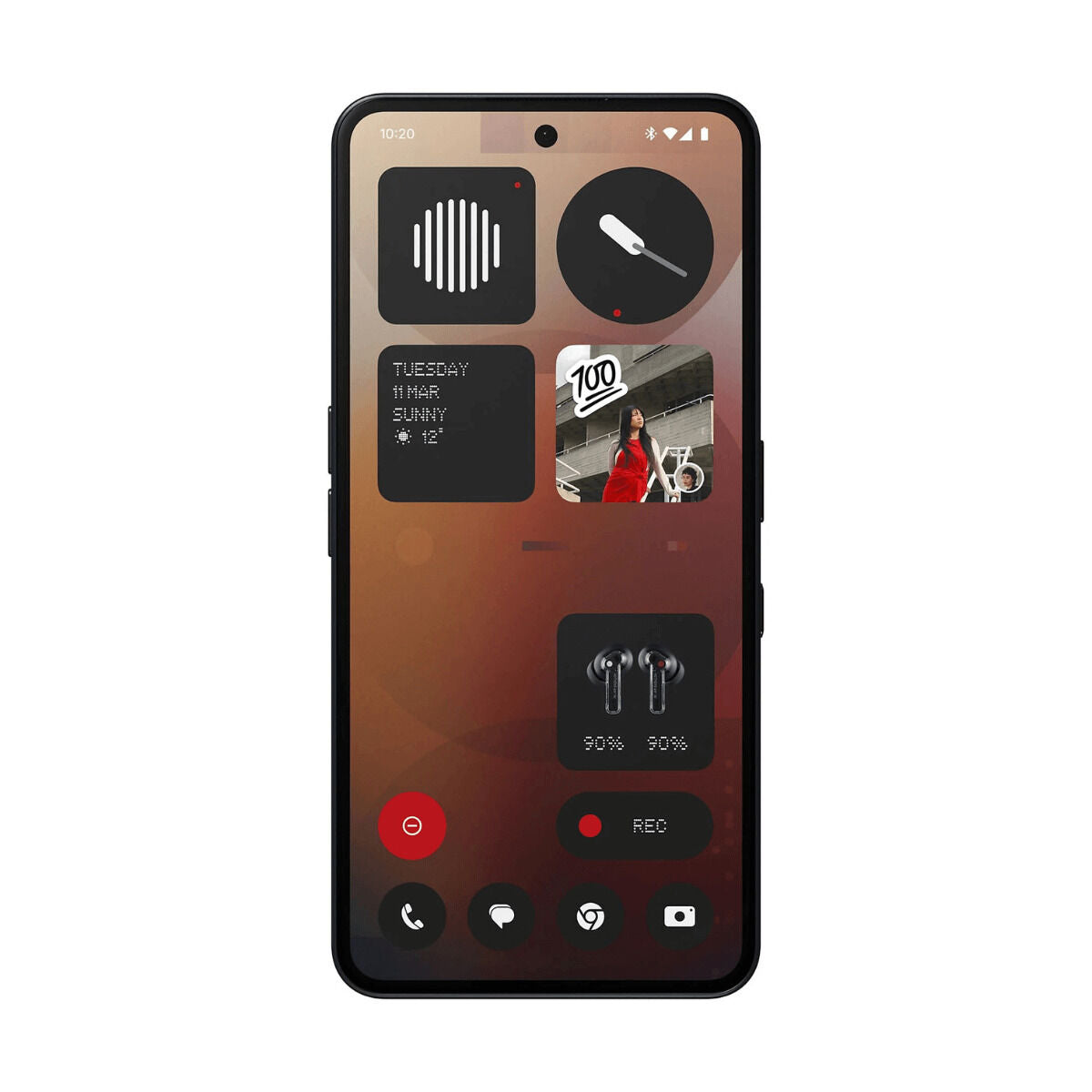 Smartphone Nothing A059 6,77" Octa Core 8 GB RAM 128 GB Black